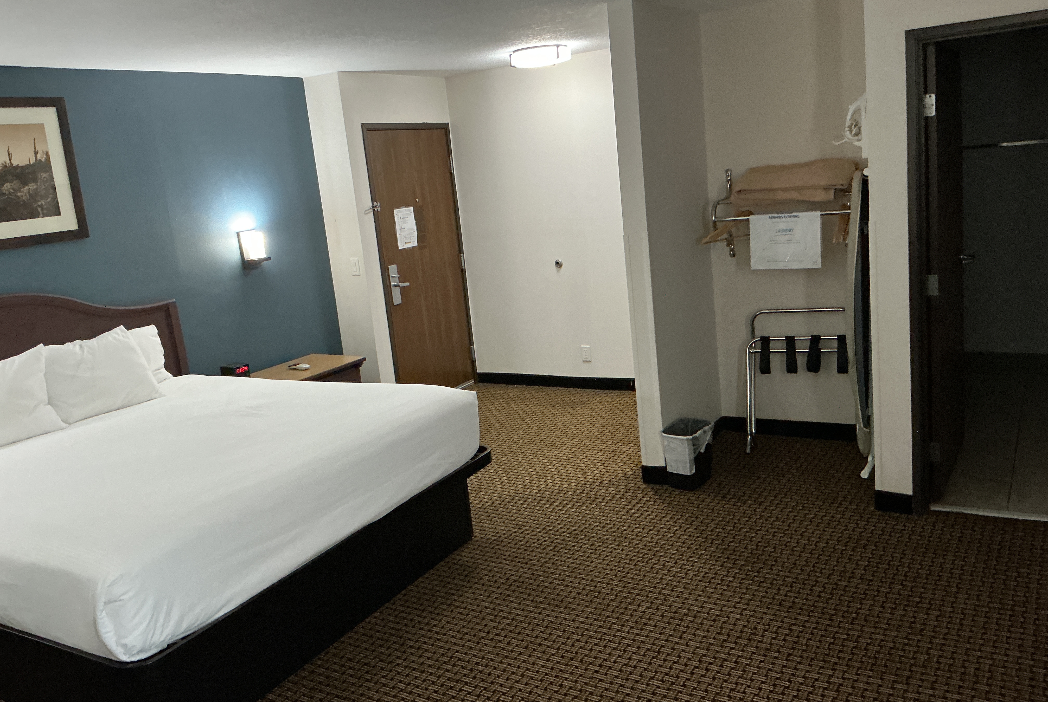Guest room at the Tombstone Grand Hotel, a Baymont by Wyndham in Tombstone, Arizona