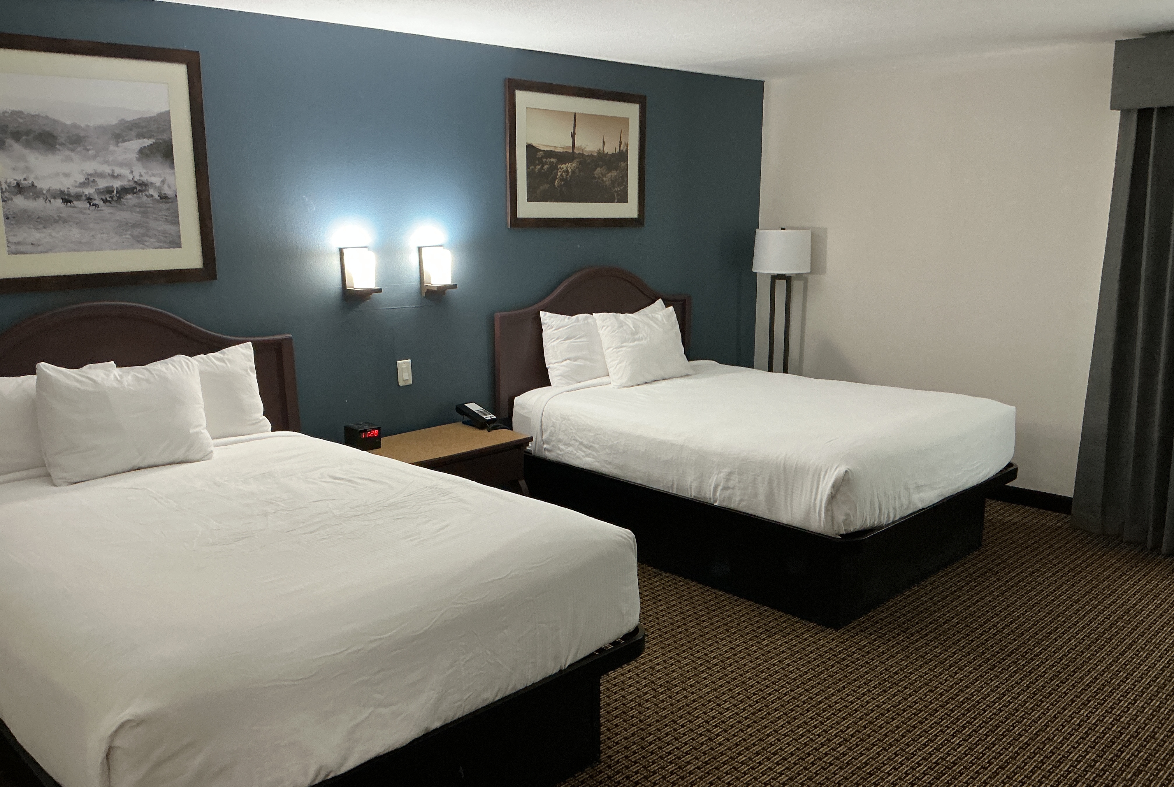 Guest room at the Tombstone Grand Hotel, a Baymont by Wyndham in Tombstone, Arizona