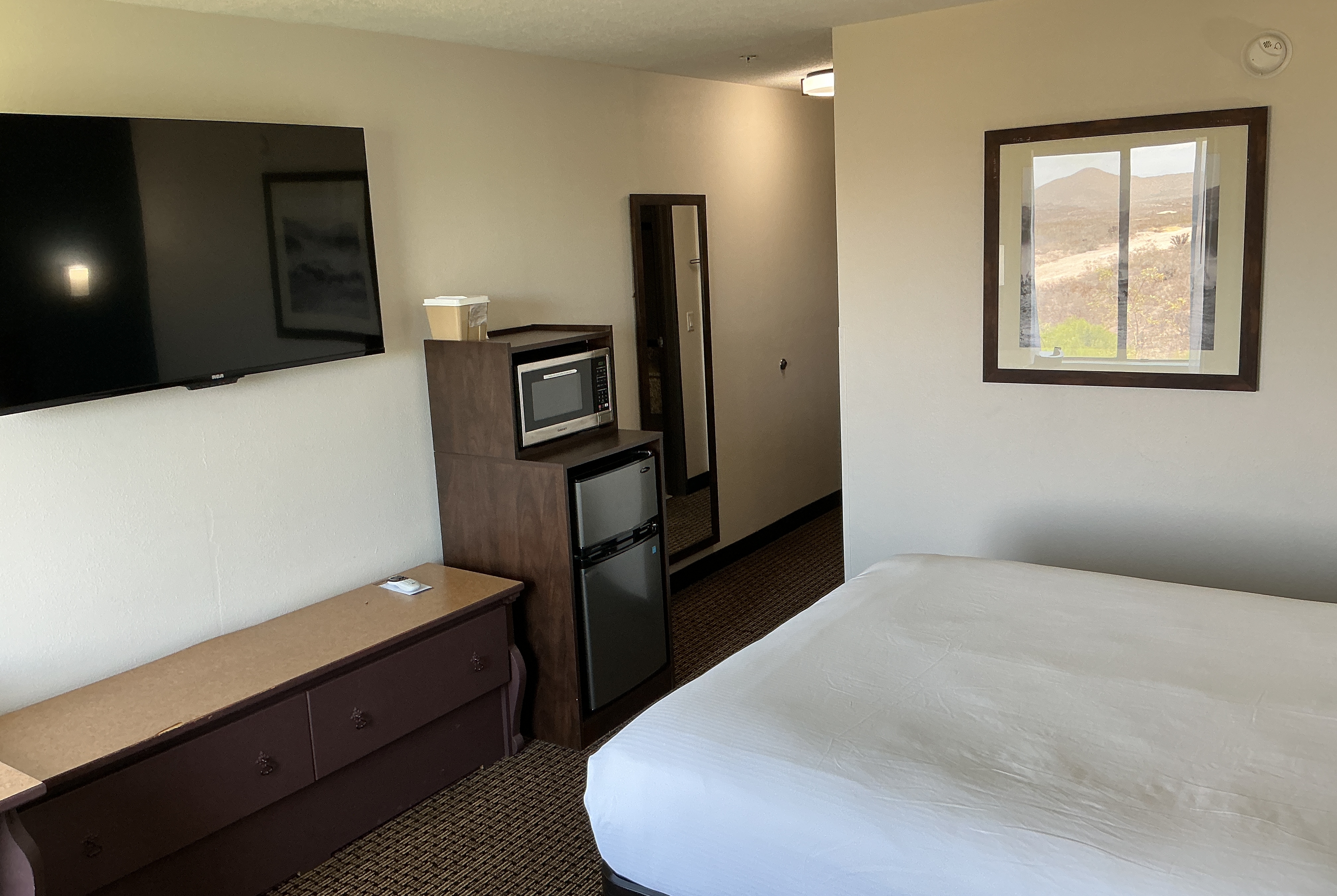 Guest room at the Tombstone Grand Hotel, a Baymont by Wyndham in Tombstone, Arizona
