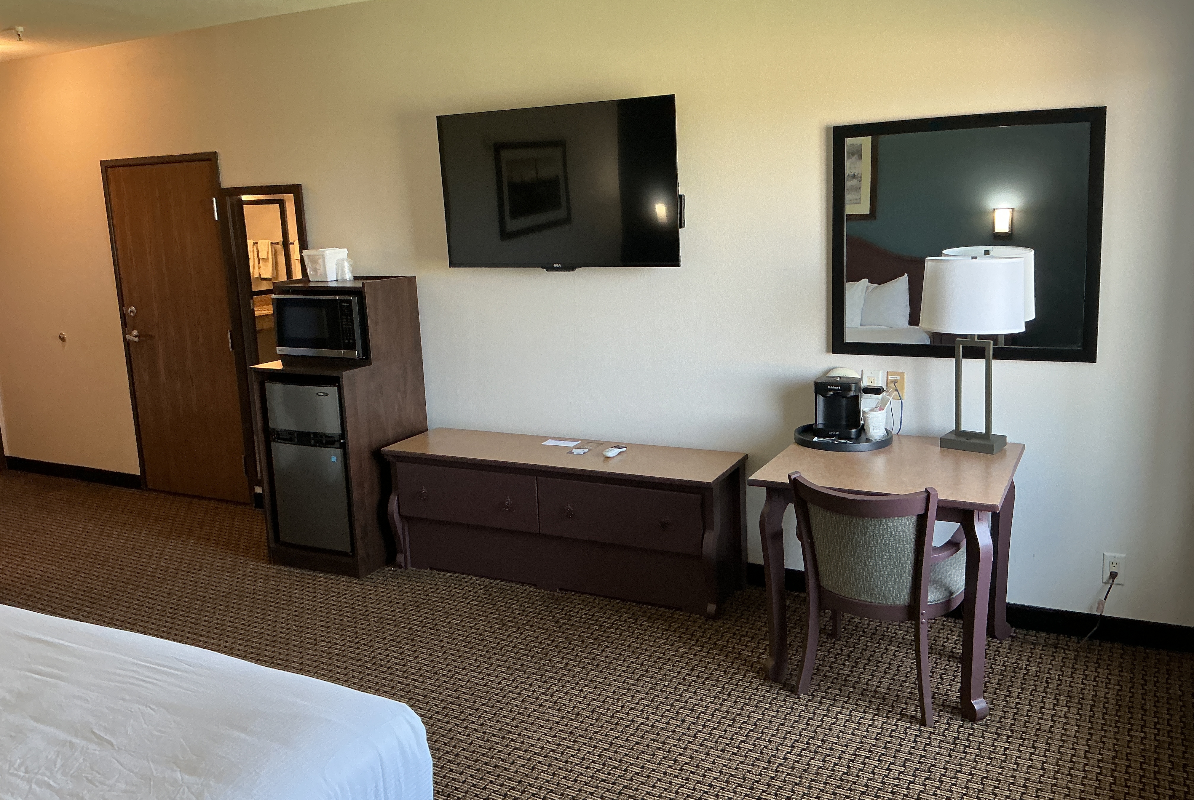 Guest room at the Tombstone Grand Hotel, a Baymont by Wyndham in Tombstone, Arizona