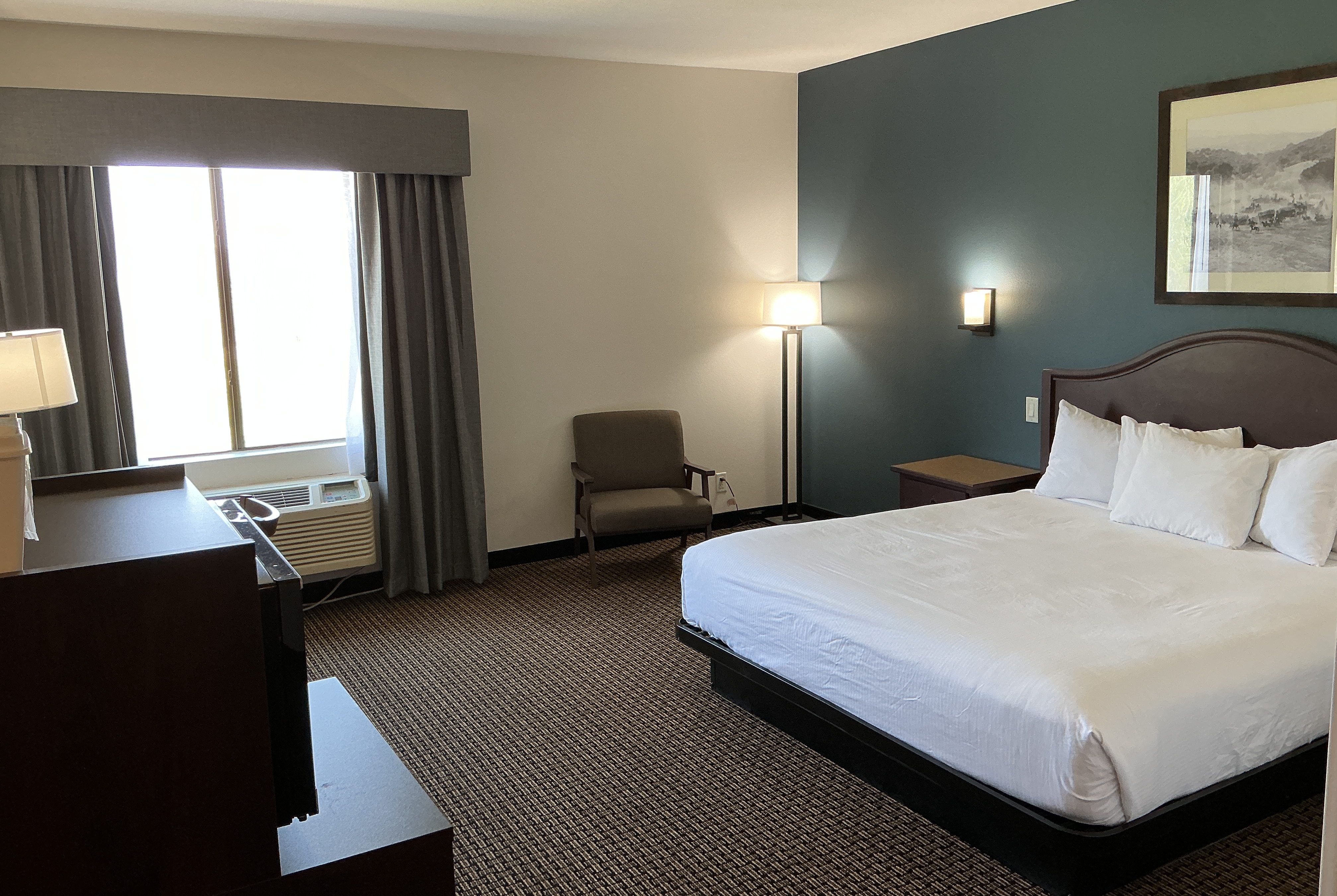 Guest room at the Tombstone Grand Hotel, a Baymont by Wyndham in Tombstone, Arizona