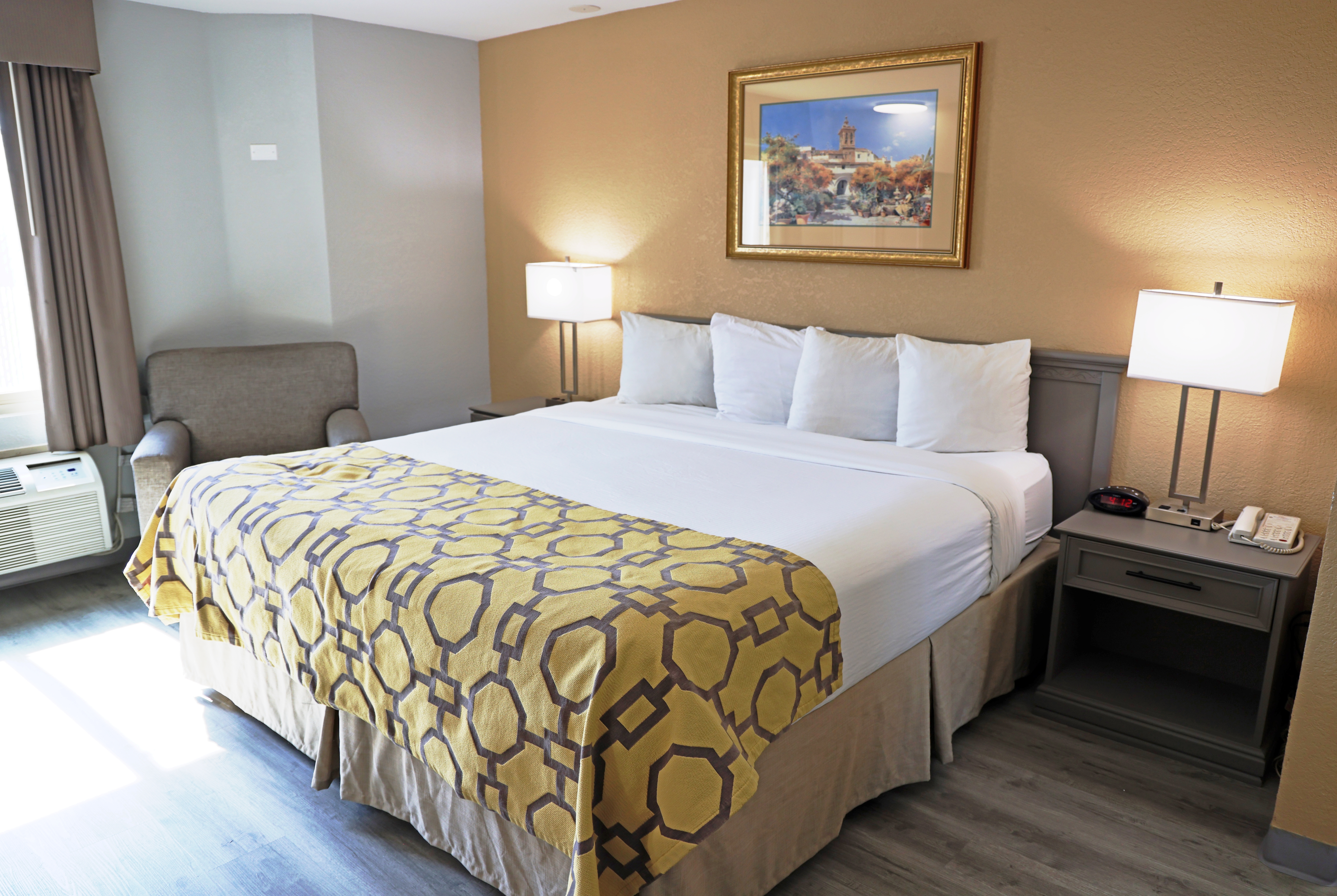 Guest room at the Baymont by Wyndham Barstow Historic Route 66 in Barstow, California