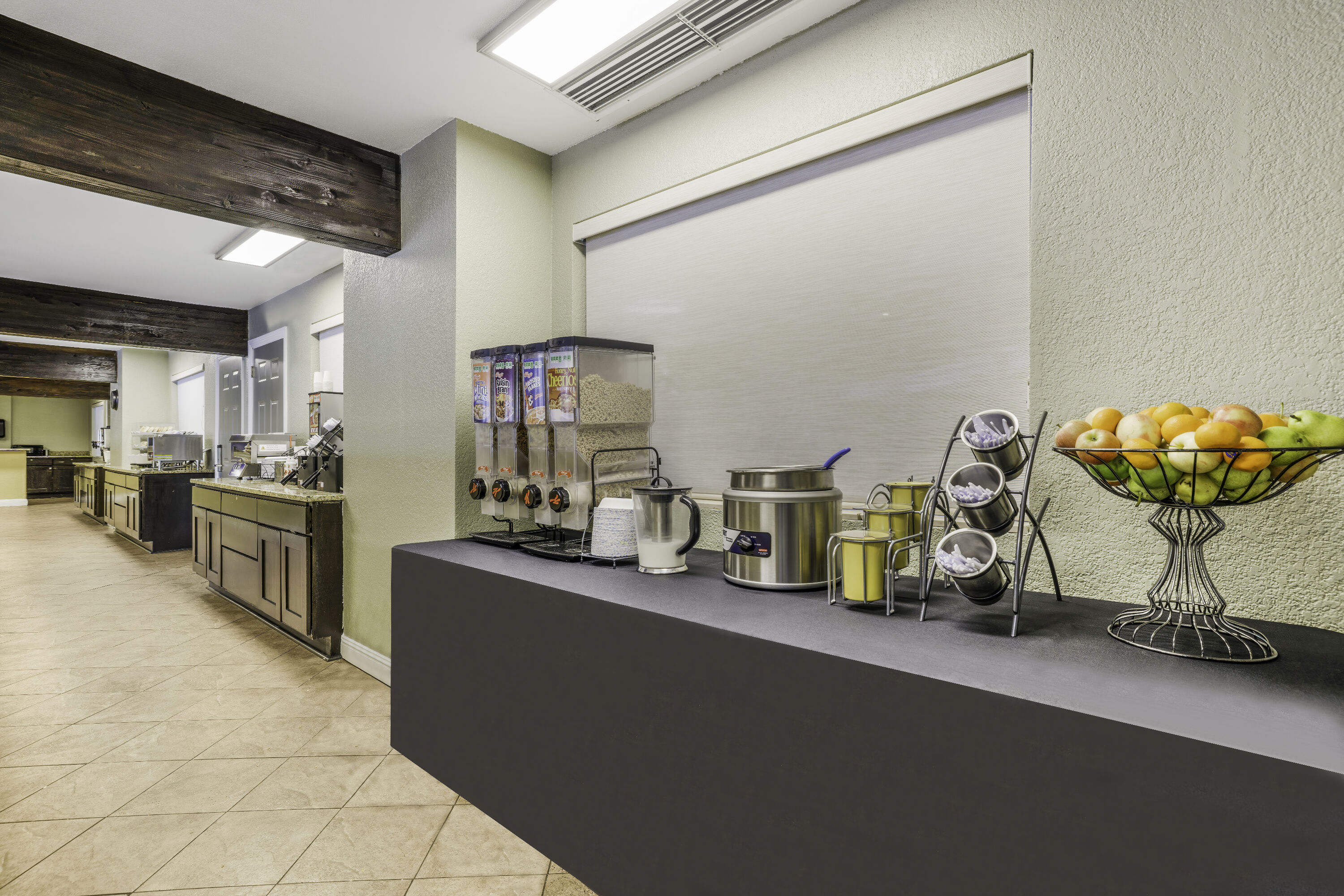 Baymont by Wyndham Cortez restaurant breakfast area close up in Cortez, Colorado