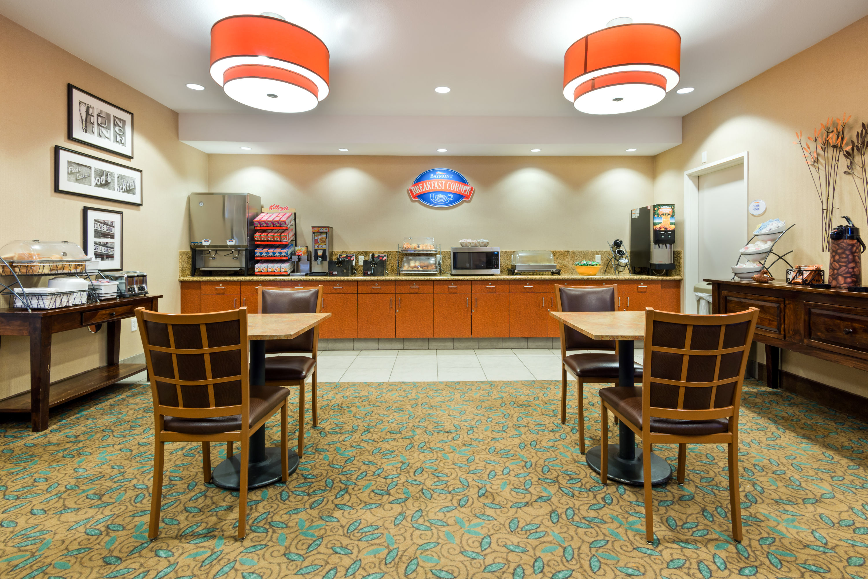 Free breakfast at Baymont by Wyndham Denver International Airport in Denver, Colorado