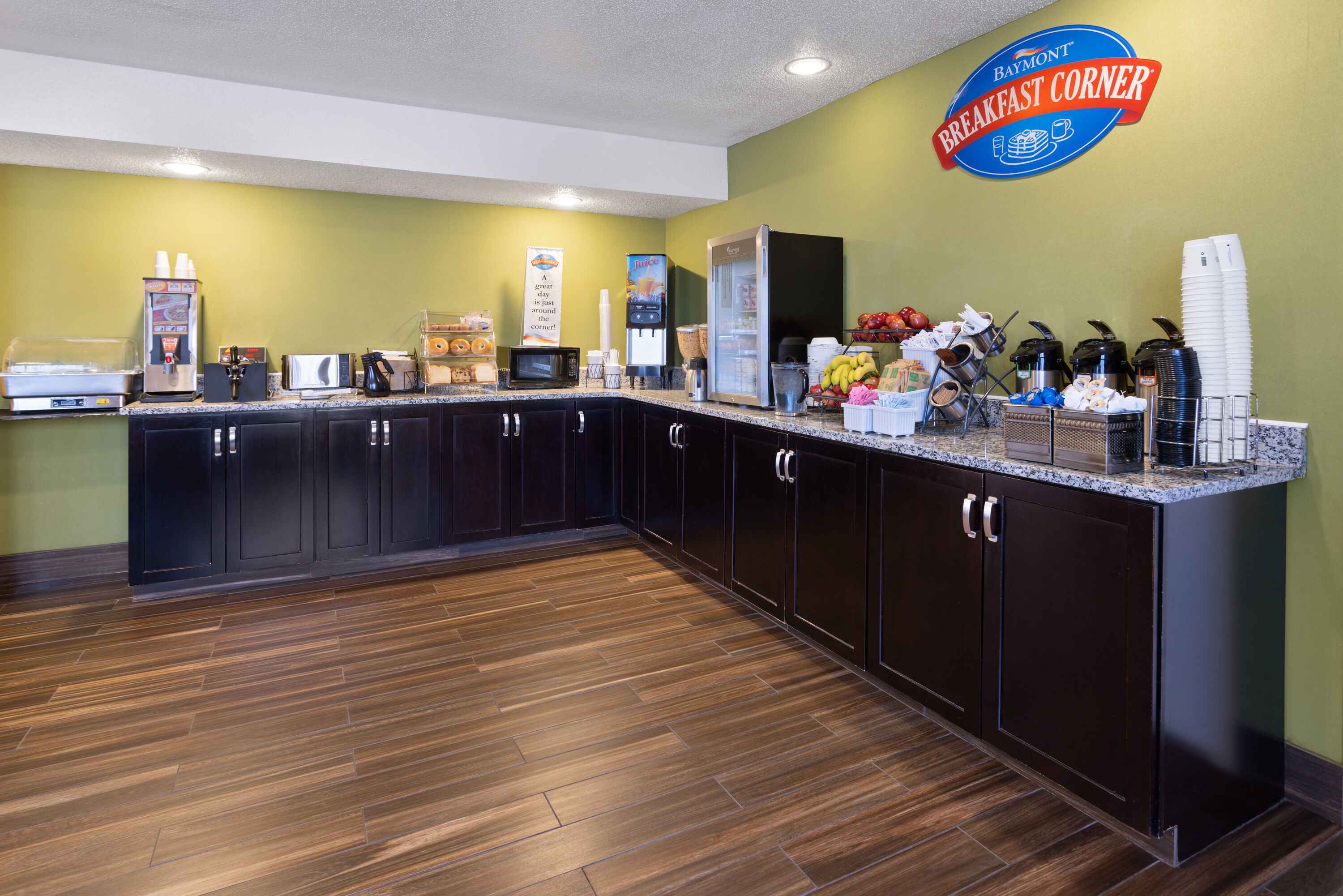 Free breakfast at Baymont by Wyndham Newark I-95 at University of Delaware in Newark, Delaware