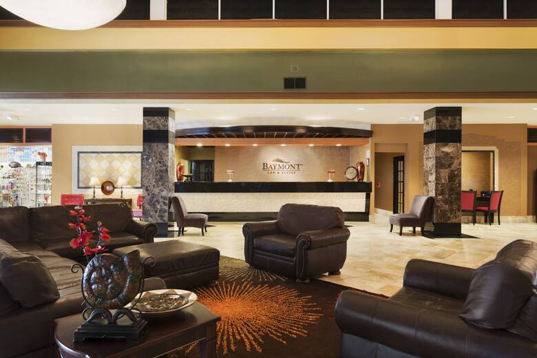 Baymont Inn & Suites Celebration hotel lobby in Celebration, Florida