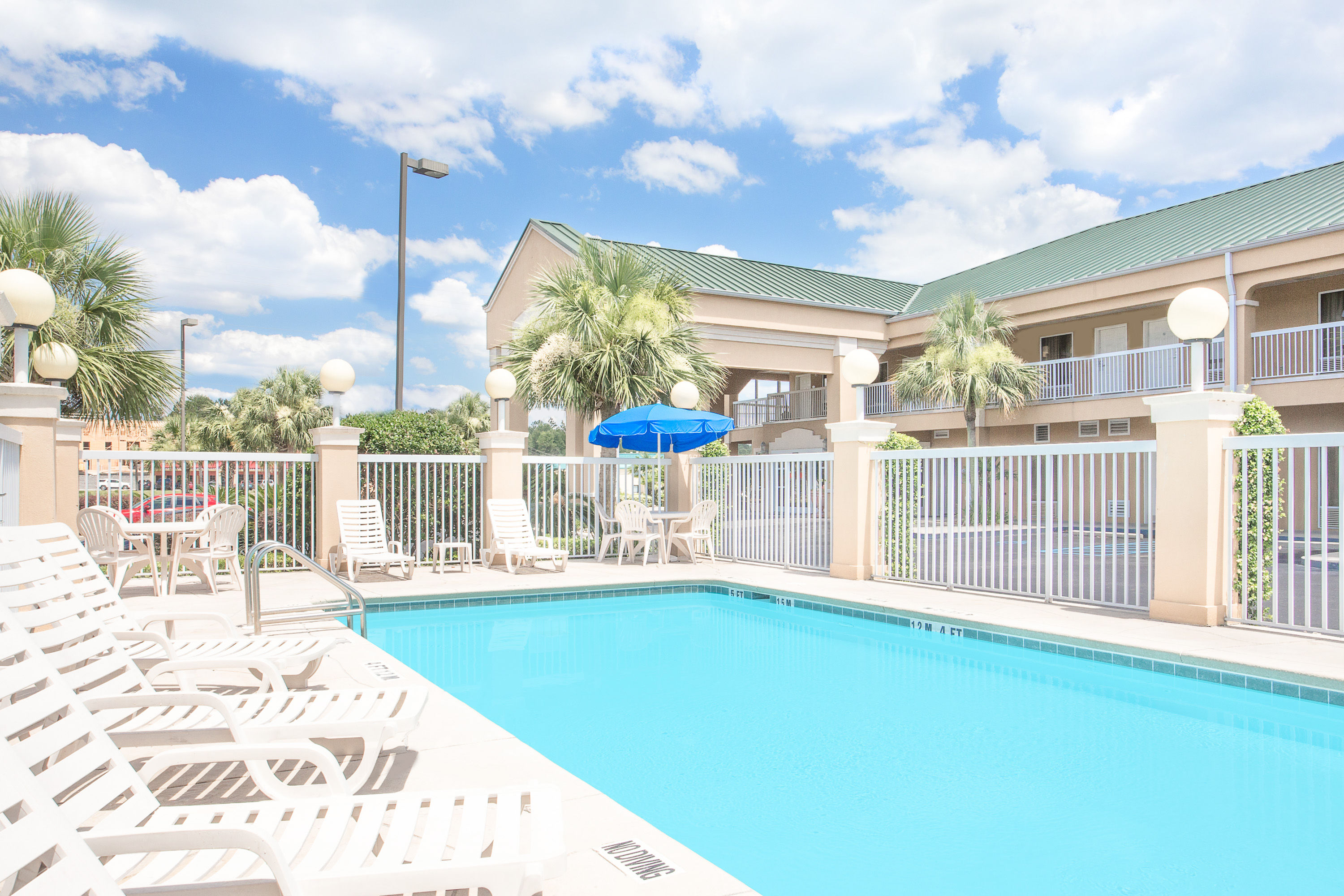 Pool at the Baymont by Wyndham Crestview in Crestview, Florida