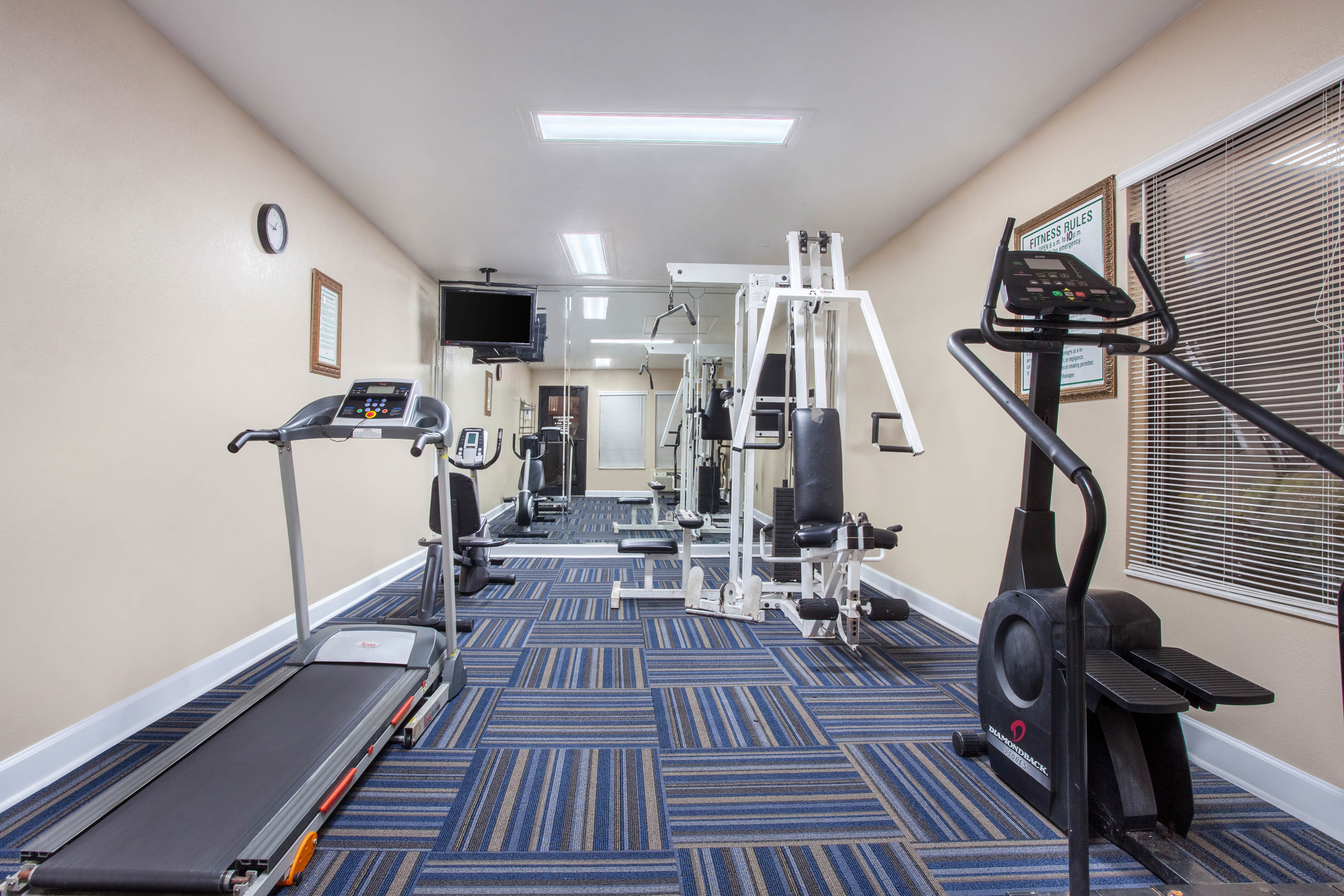 Fitness room at Baymont by Wyndham Lake City I-75 in Lake City, Florida