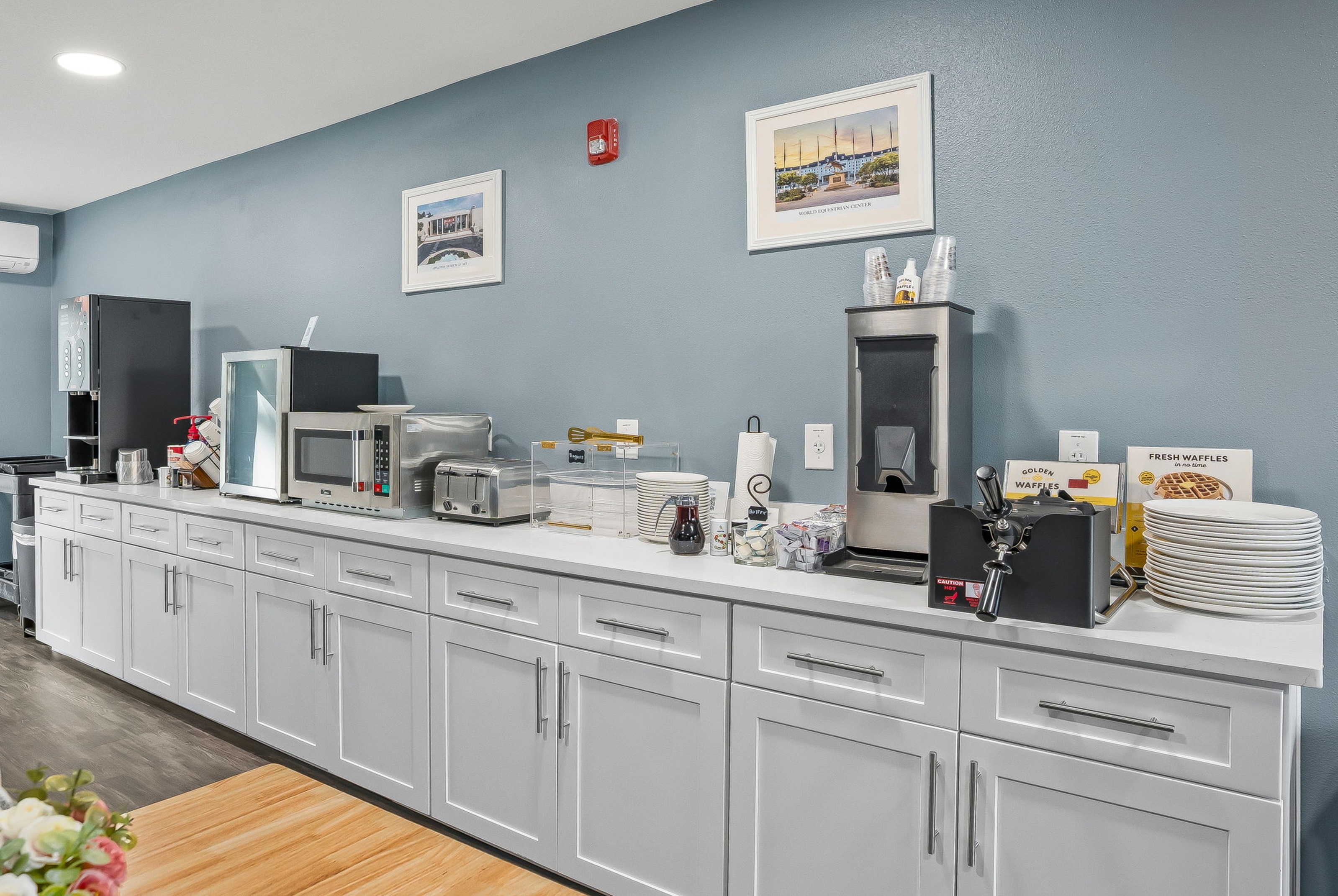 Free breakfast at Baymont by Wyndham Ocala Suites in Ocala, Florida