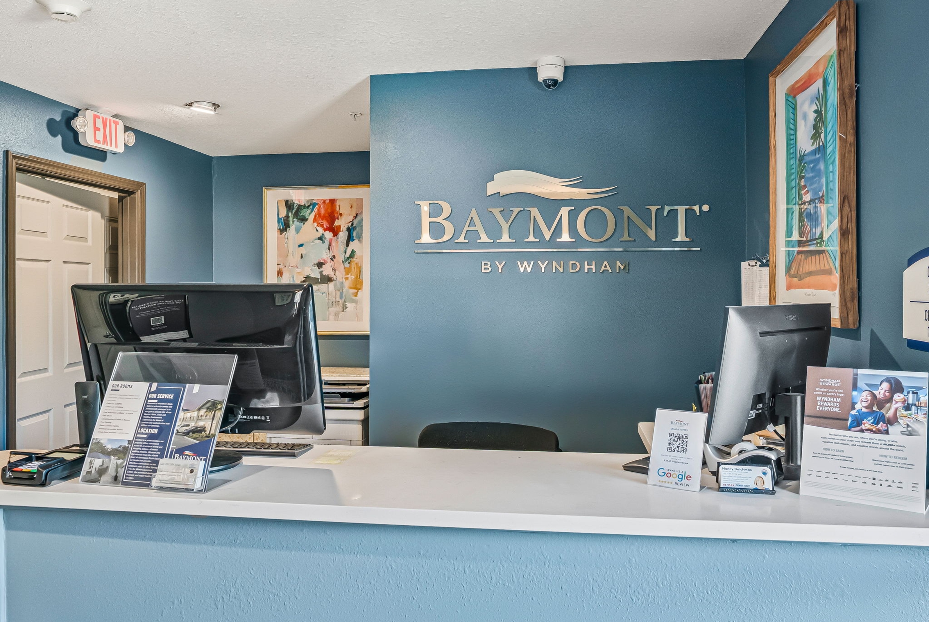 Baymont by Wyndham Ocala Suites reception in Ocala, Florida