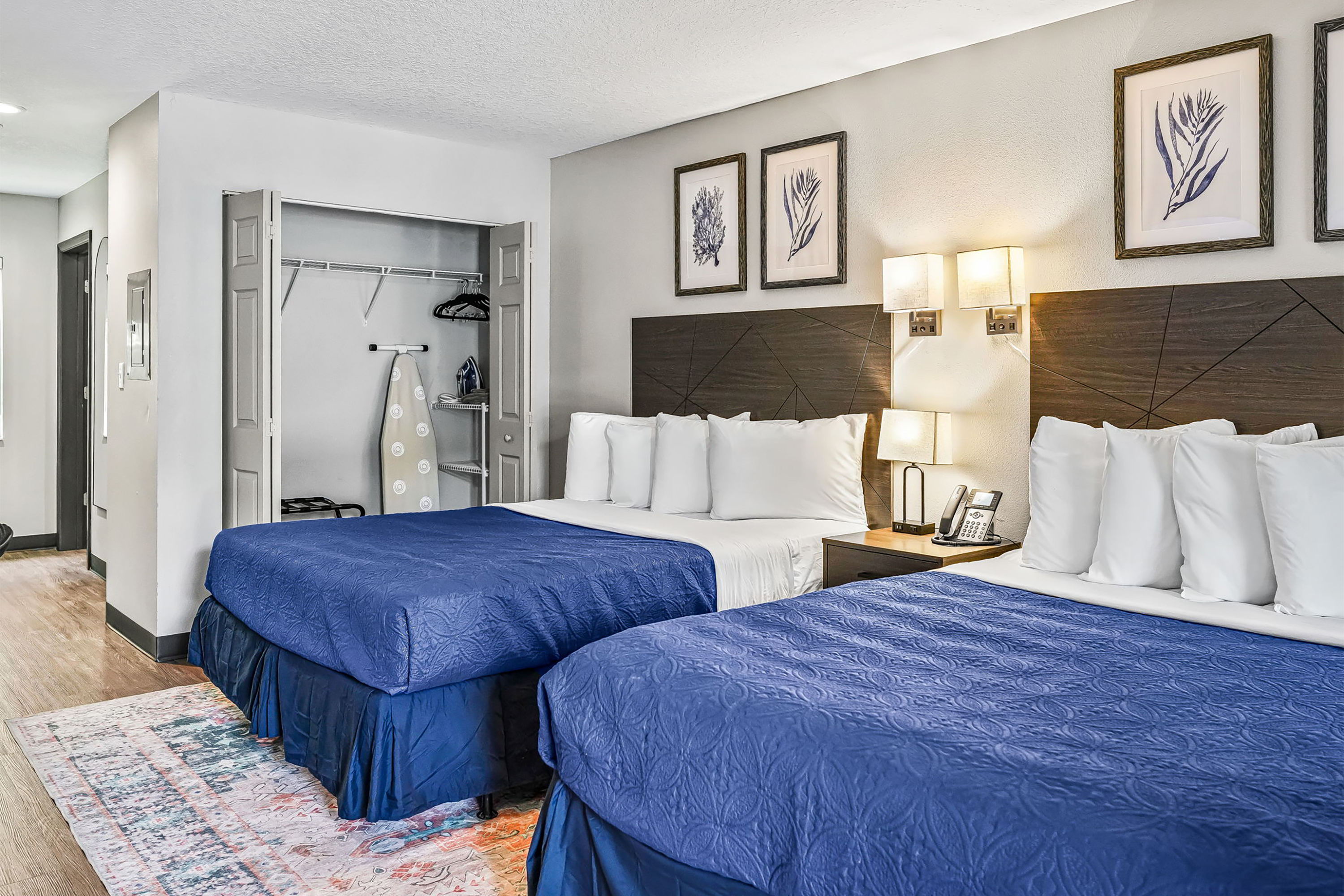 Guest room at the Baymont by Wyndham Ocala Suites in Ocala, Florida