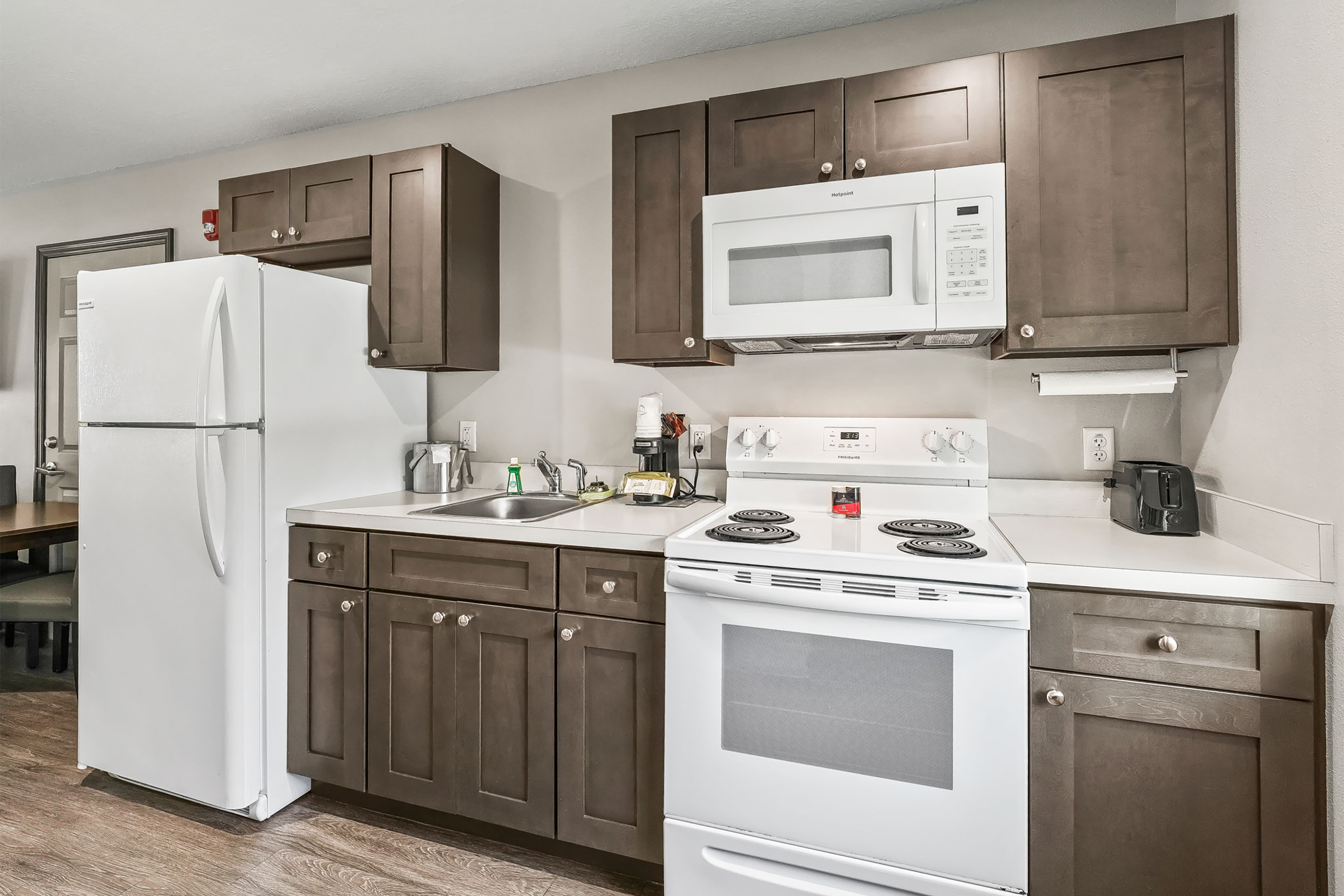 Guest room at the Baymont by Wyndham Ocala Suites in Ocala, Florida