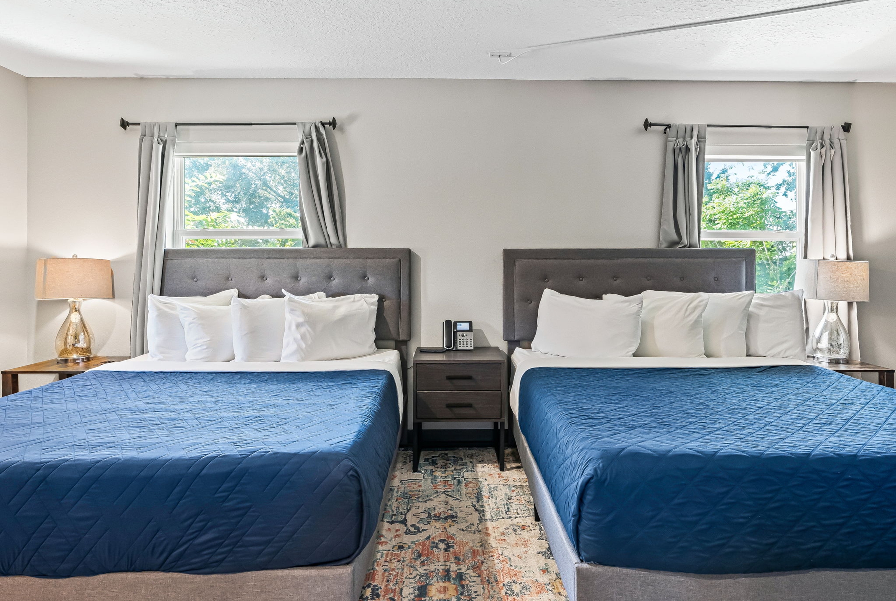 Guest room at the Baymont by Wyndham Ocala Suites in Ocala, Florida