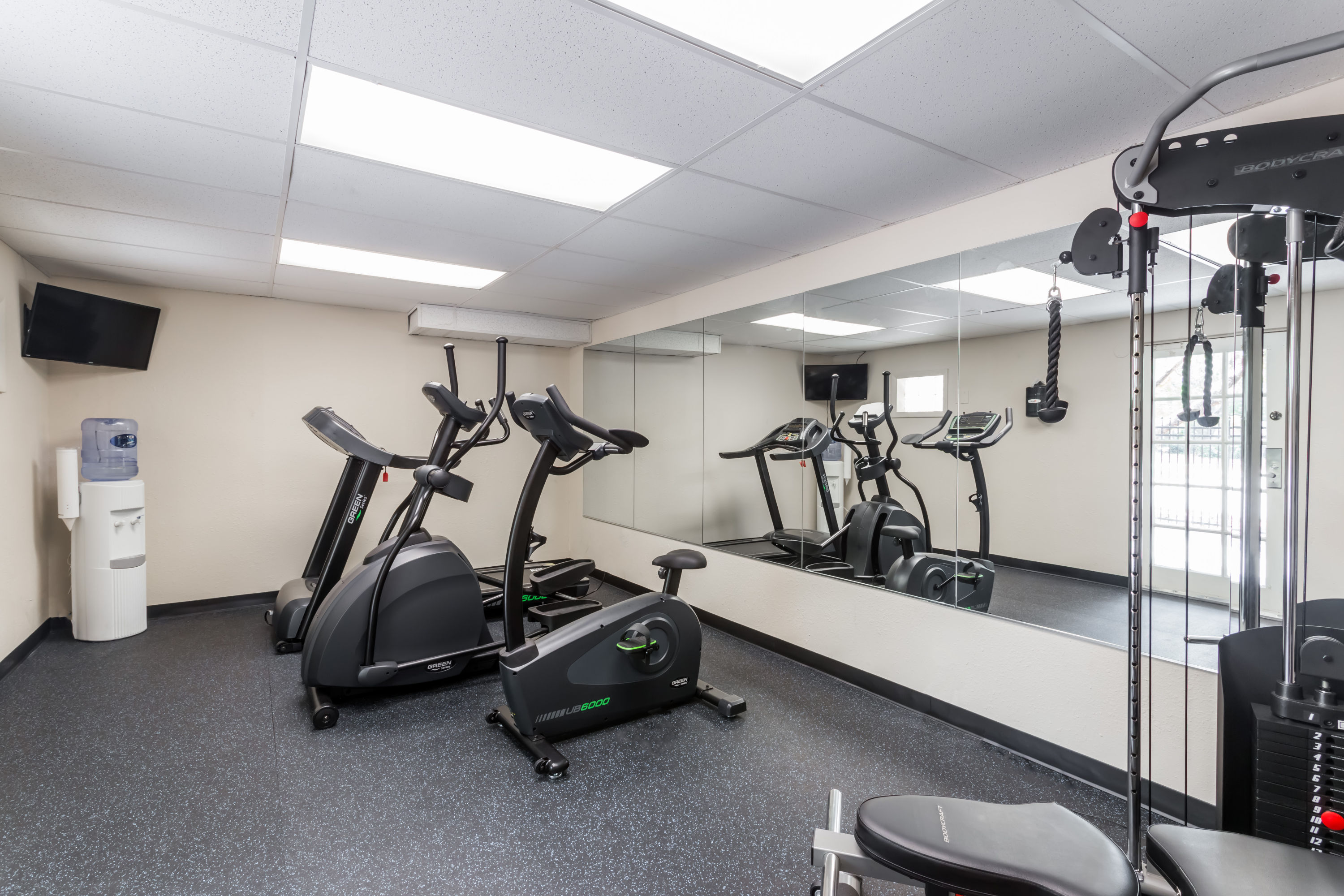 Fitness room at Baymont by Wyndham Sarasota in Sarasota, Florida