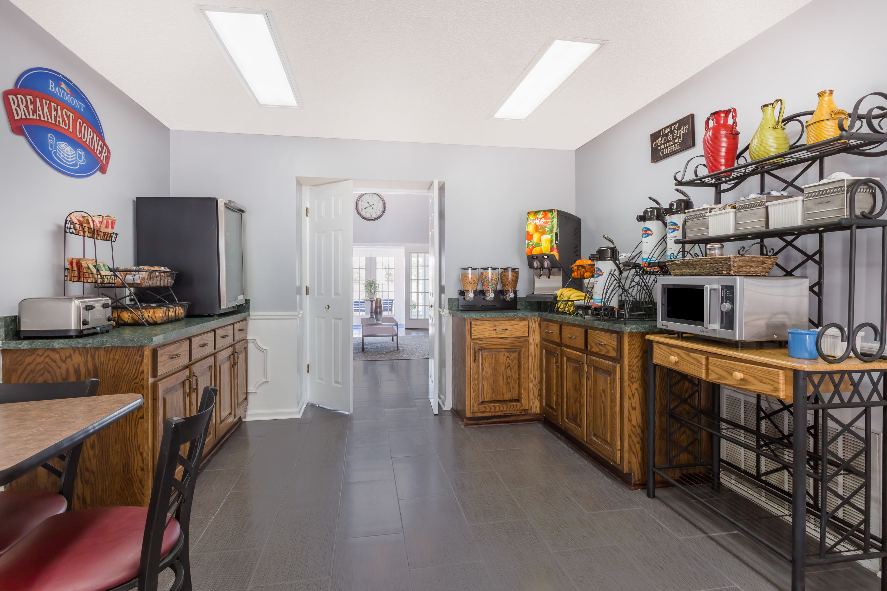 Free breakfast at Baymont by Wyndham Albany at Albany Mall in Albany, Georgia