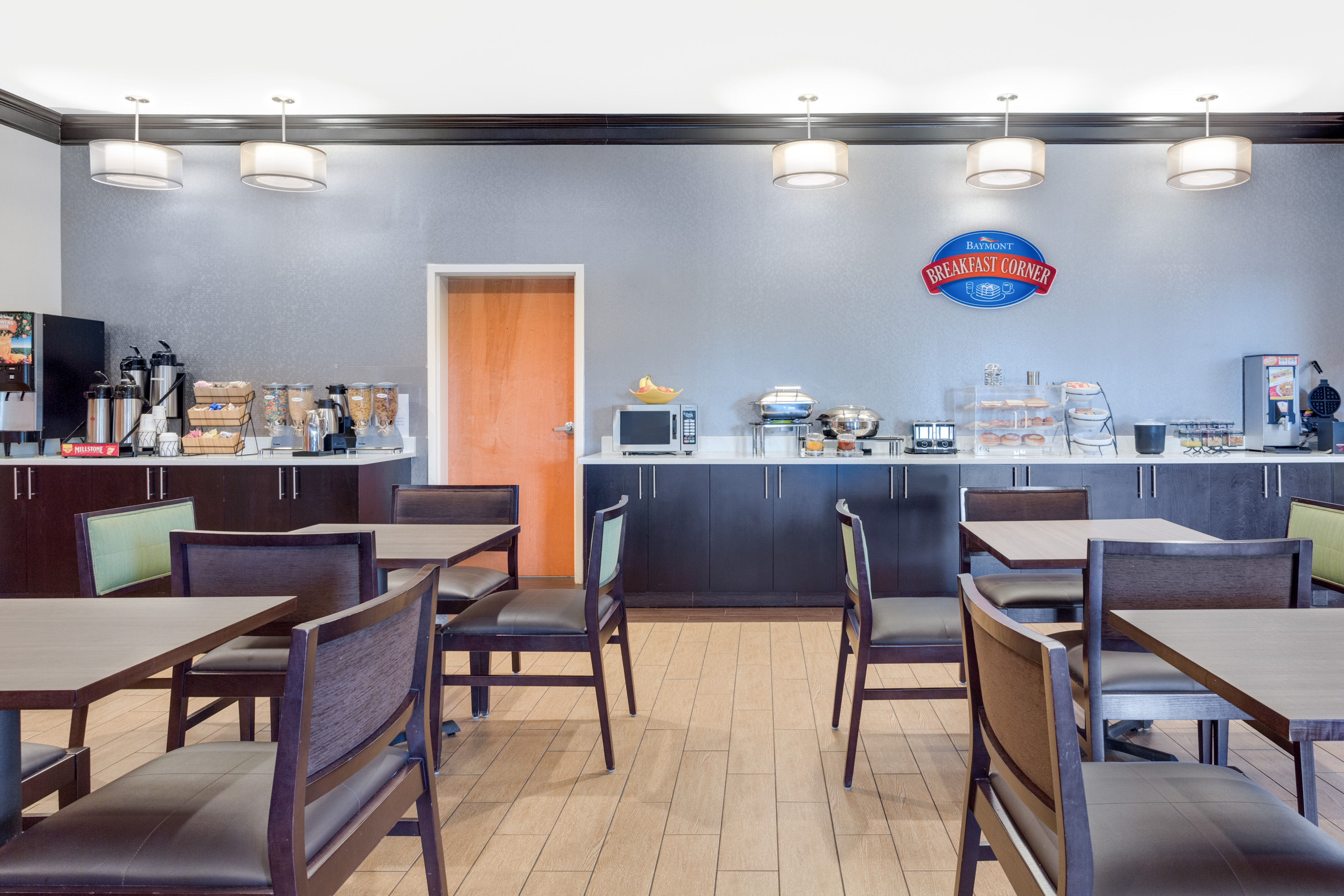 Free breakfast at Baymont by Wyndham Augusta Riverwatch in Augusta, Georgia