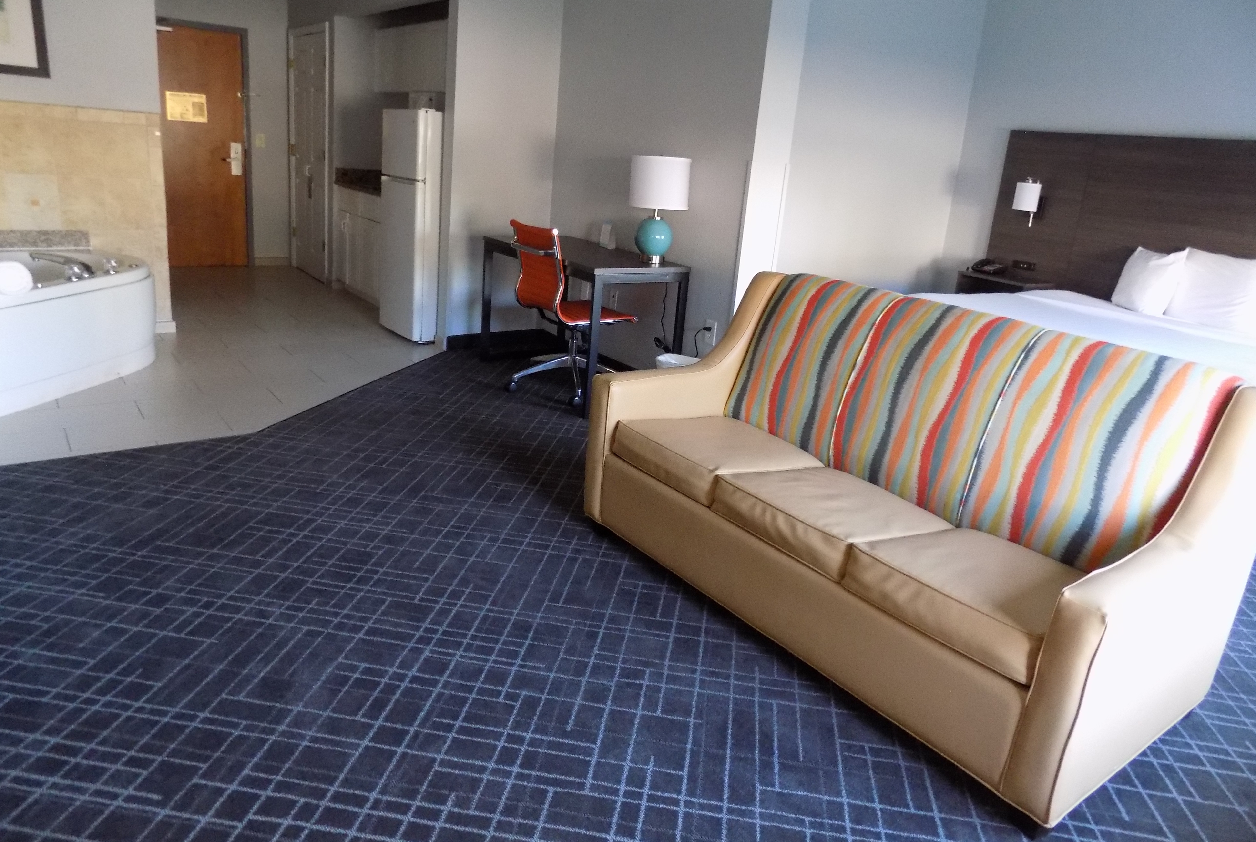 Guest room at the Baymont by Wyndham Augusta Riverwatch in Augusta, Georgia