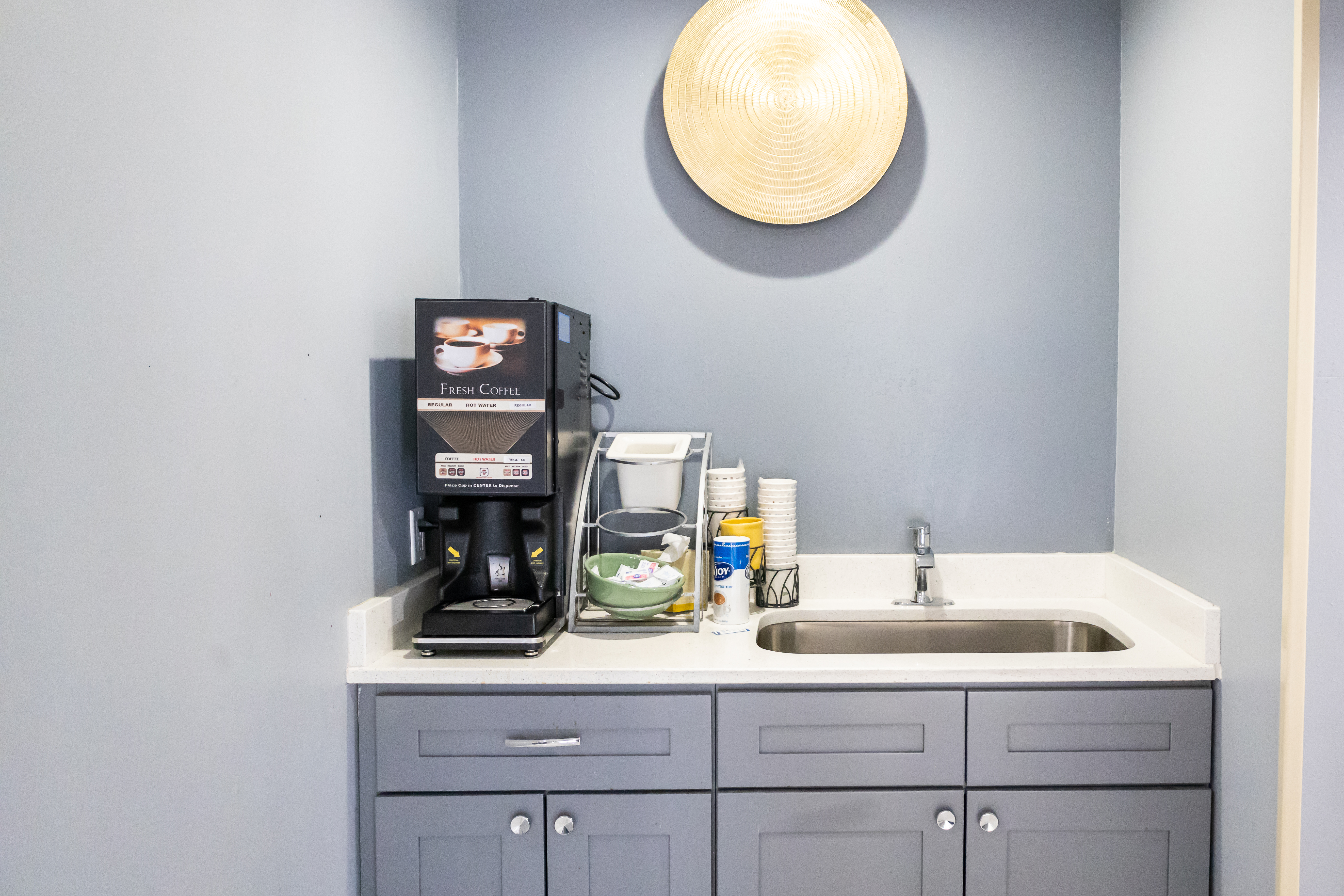 Baymont by Wyndham College Park Atlanta Airport South restaurant breakfast area with seating in College Park, Georgia