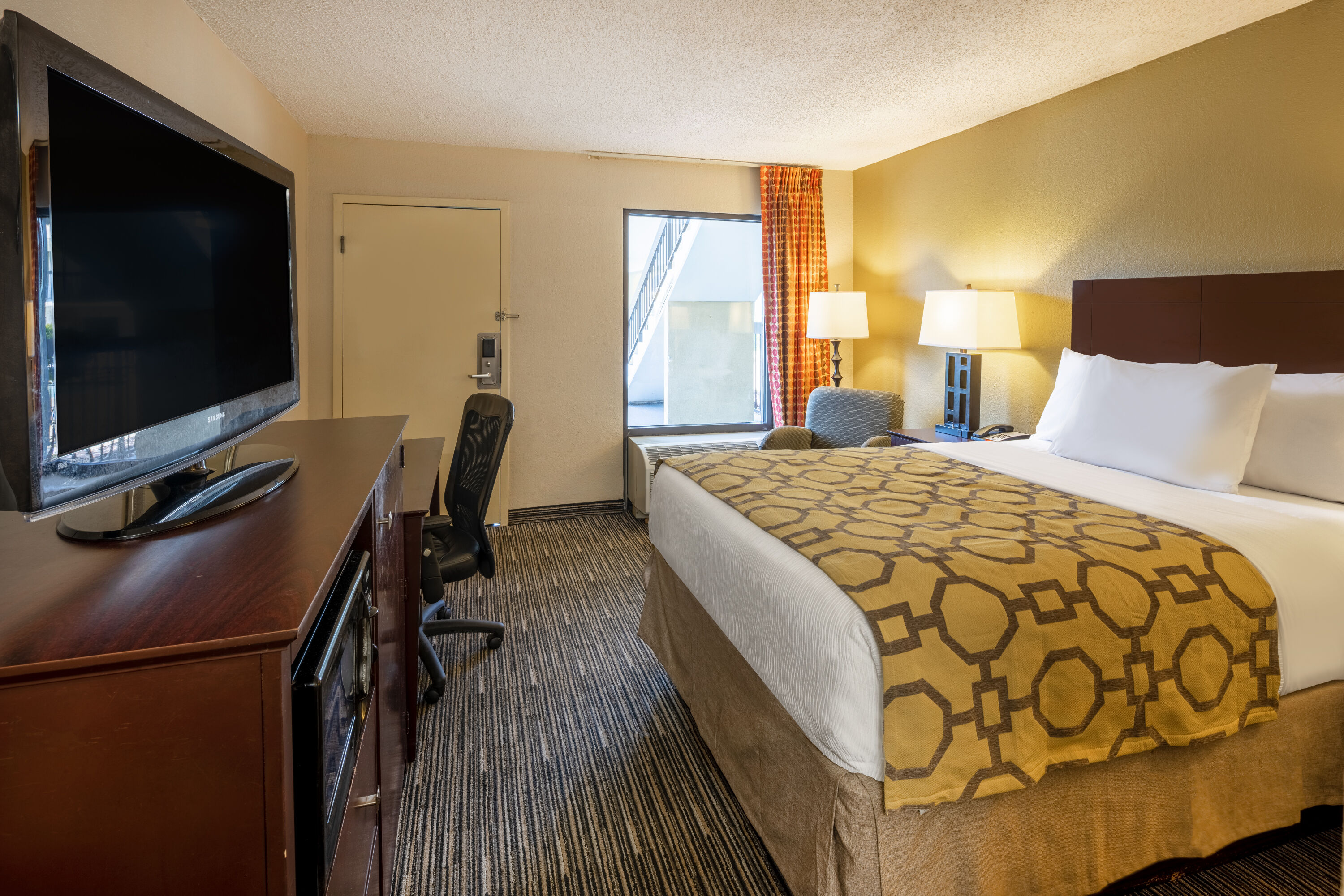 Guest room at the Baymont by Wyndham Columbus GA in Columbus, Georgia