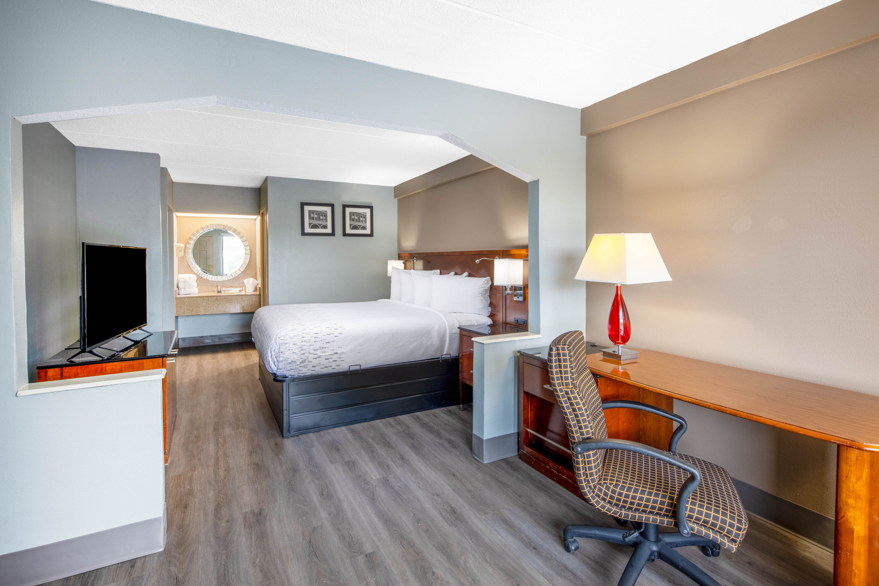 Guest room at the Baymont by Wyndham Covington in Covington, Georgia