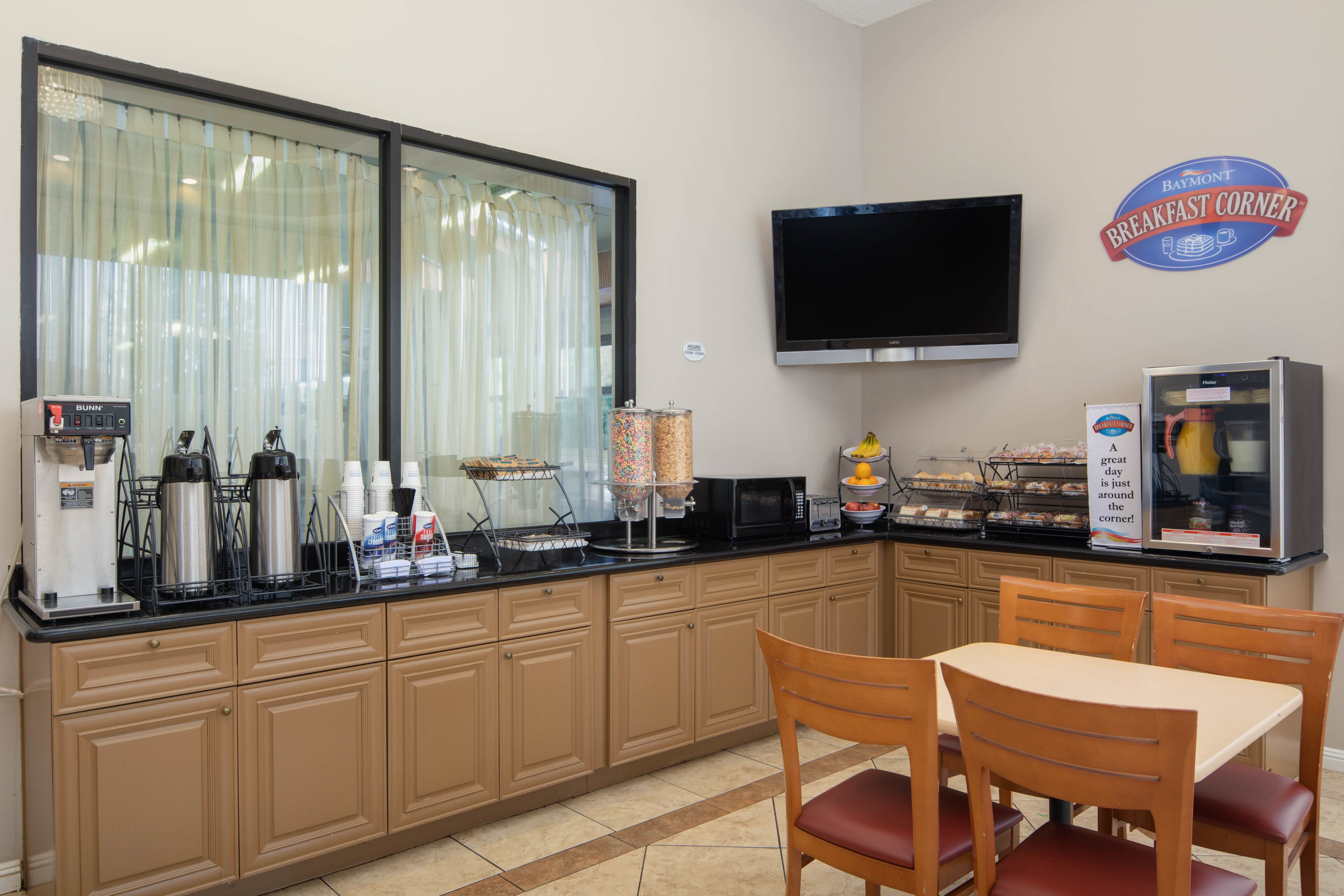 Free breakfast at Baymont by Wyndham Douglasville Atlanta in Douglasville, Georgia