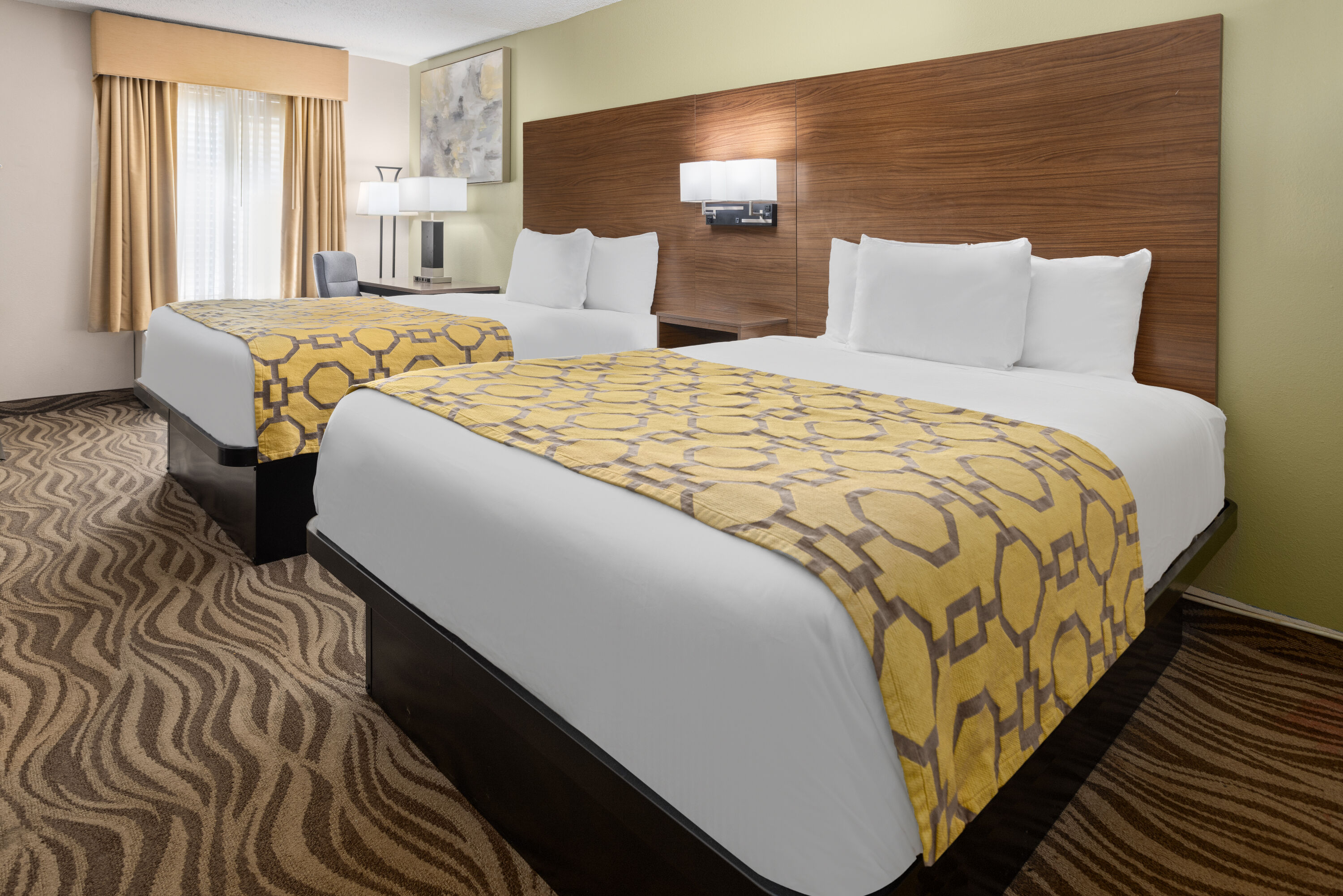 Guest room at the Baymont by Wyndham Griffin in Griffin, Georgia