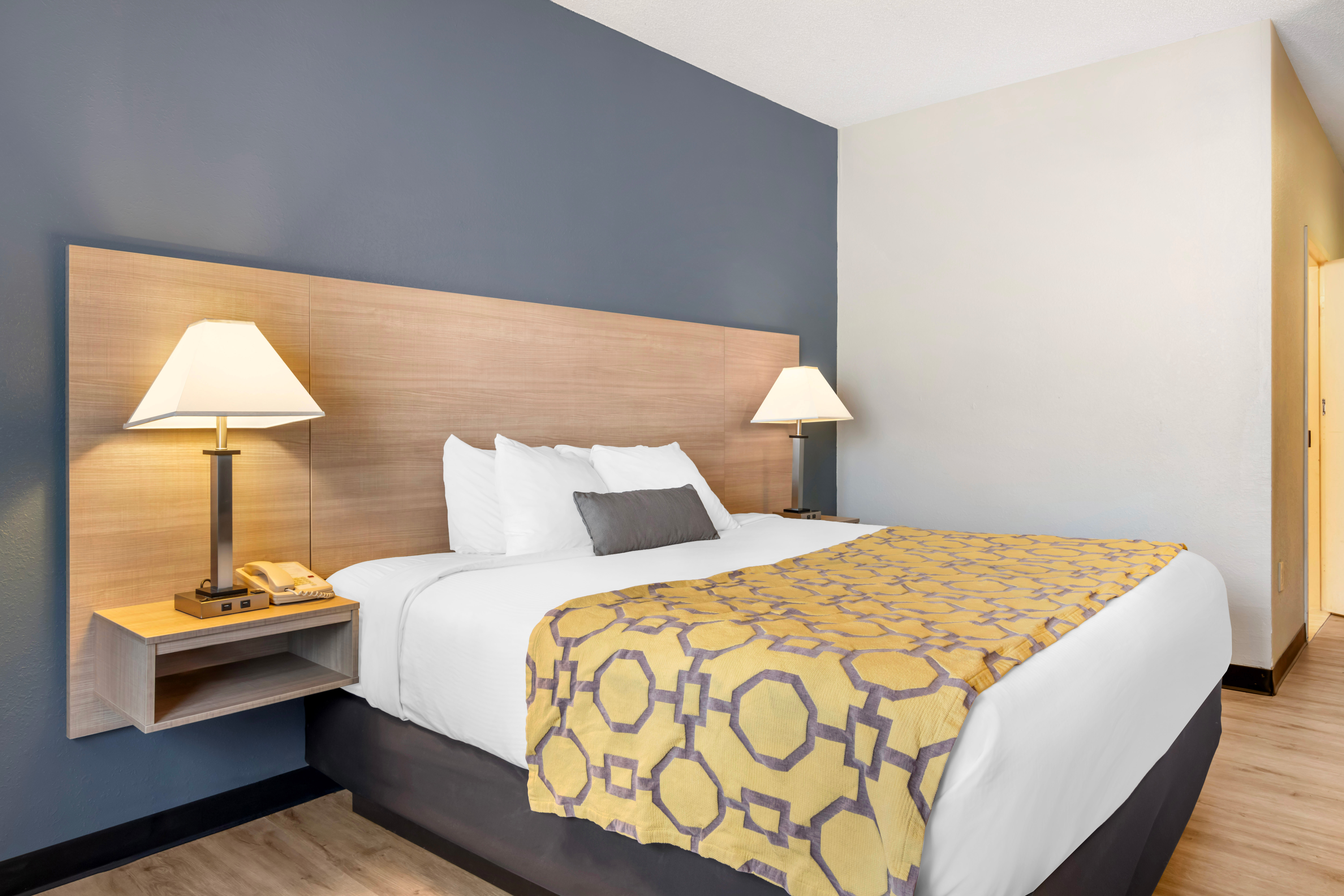 Guest room at the Baymont by Wyndham Kennesaw in Kennesaw, Georgia