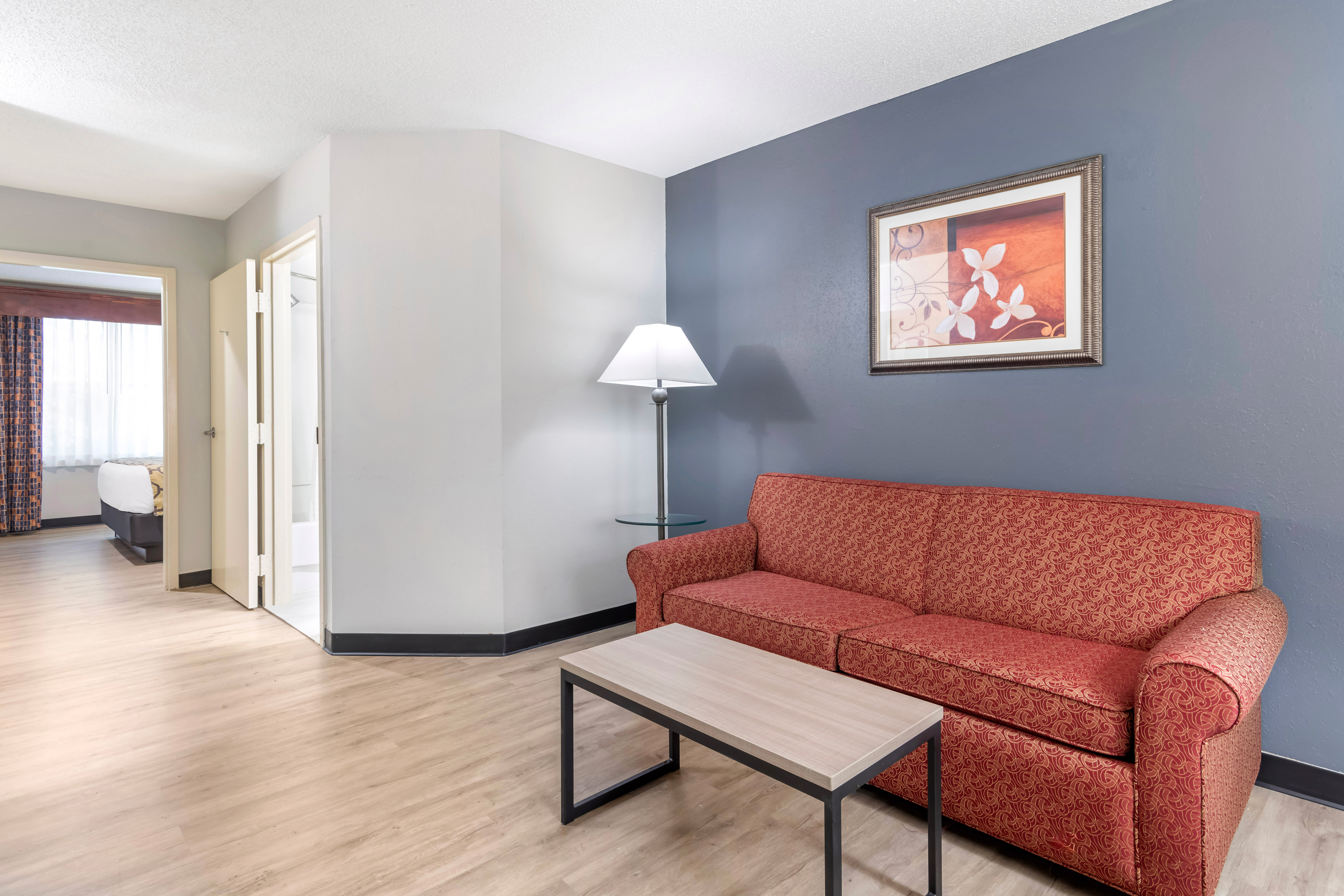 Guest room at the Baymont by Wyndham Kennesaw in Kennesaw, Georgia
