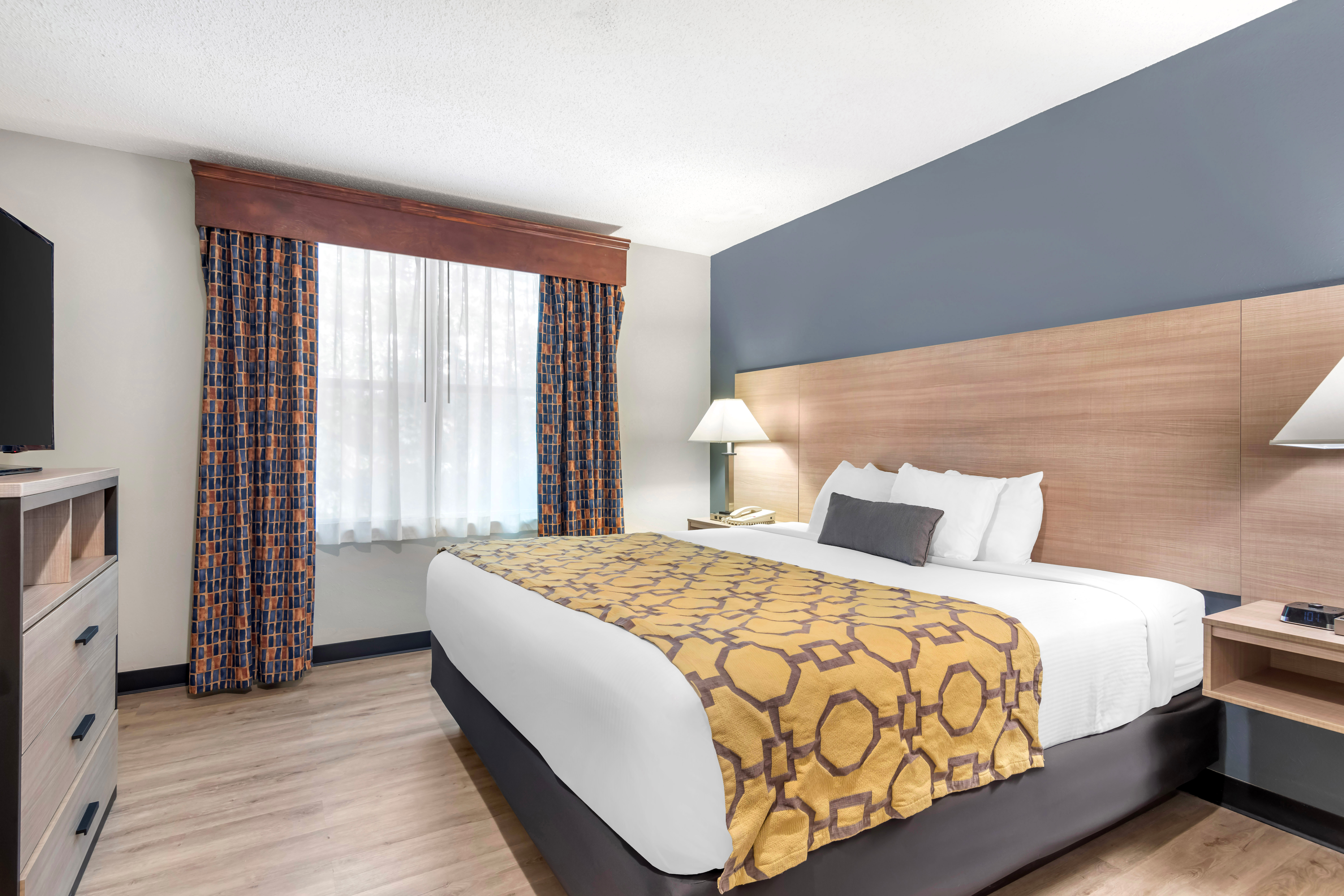 Guest room at the Baymont by Wyndham Kennesaw in Kennesaw, Georgia