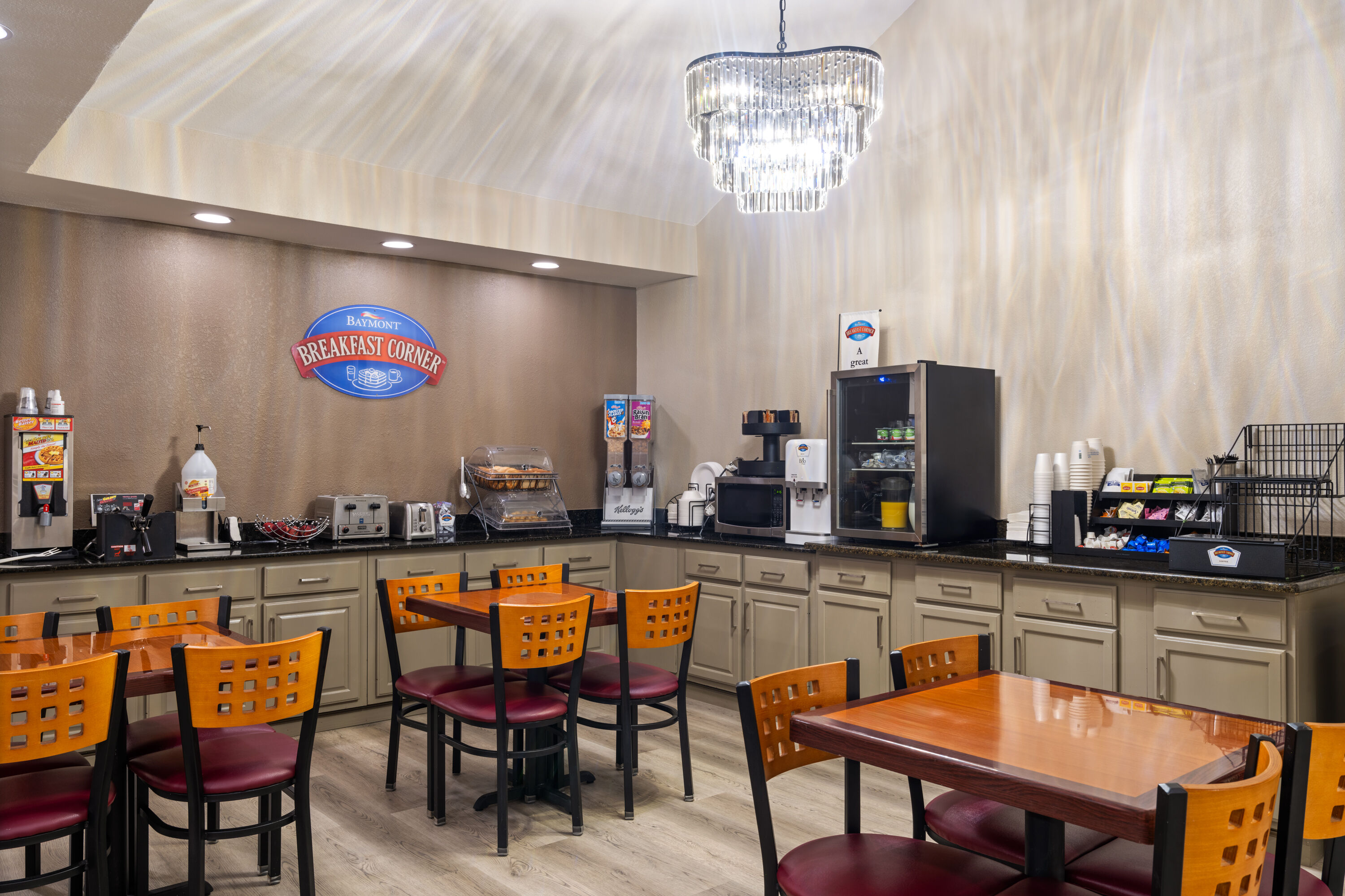 Free breakfast at Baymont by Wyndham Kingsland in Kingsland, Georgia