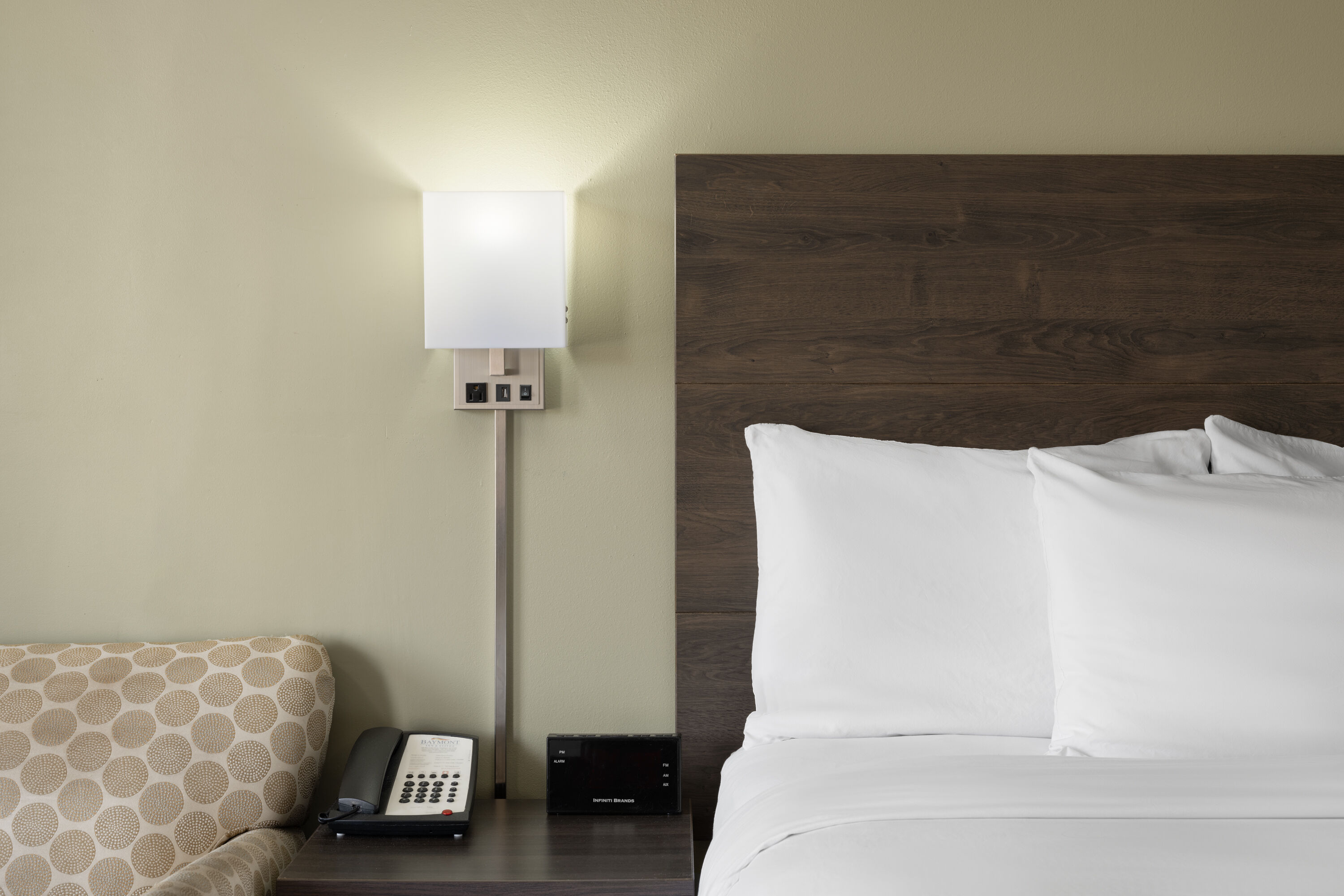 Guest room at the Baymont by Wyndham Kingsland in Kingsland, Georgia