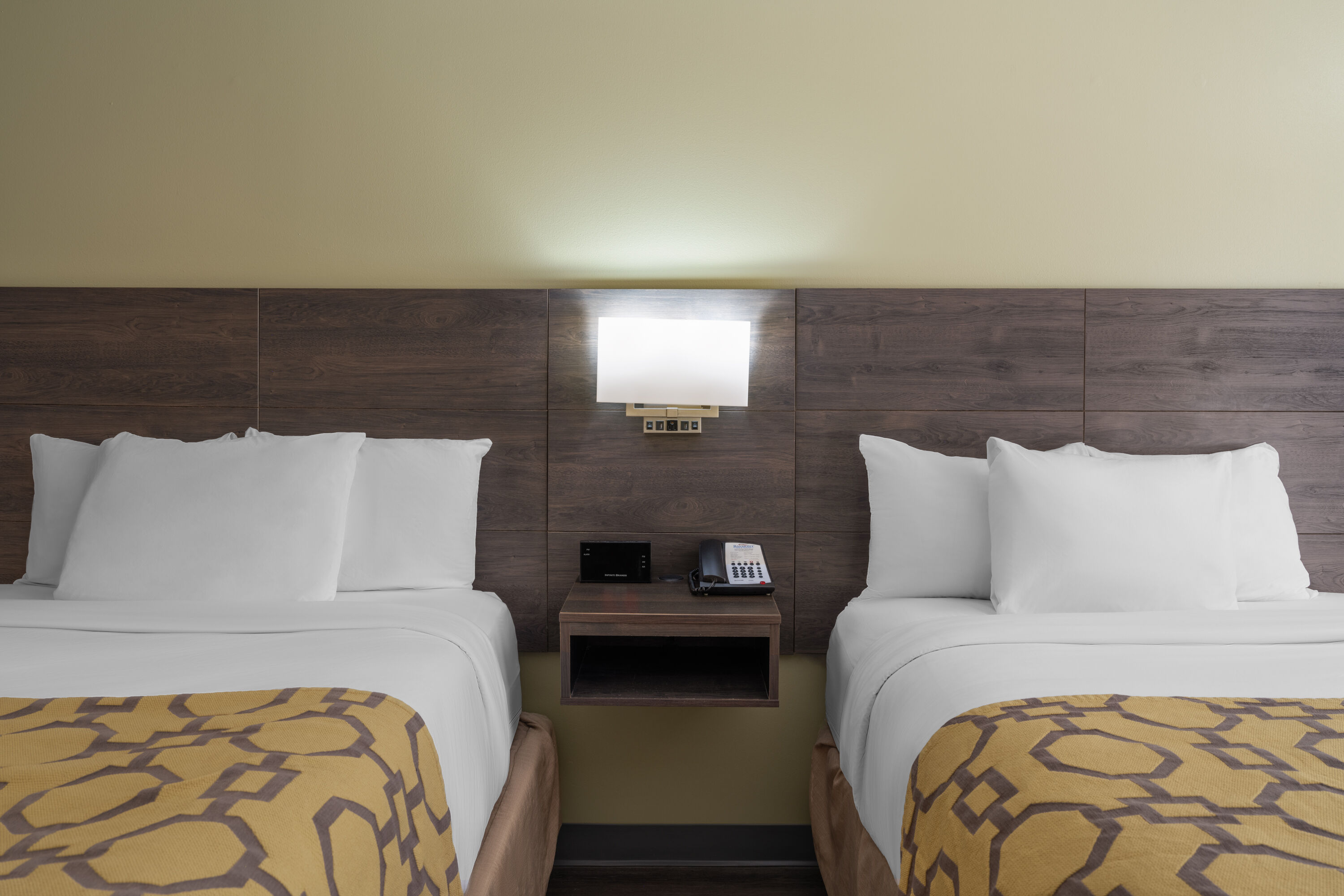 Guest room at the Baymont by Wyndham Kingsland in Kingsland, Georgia