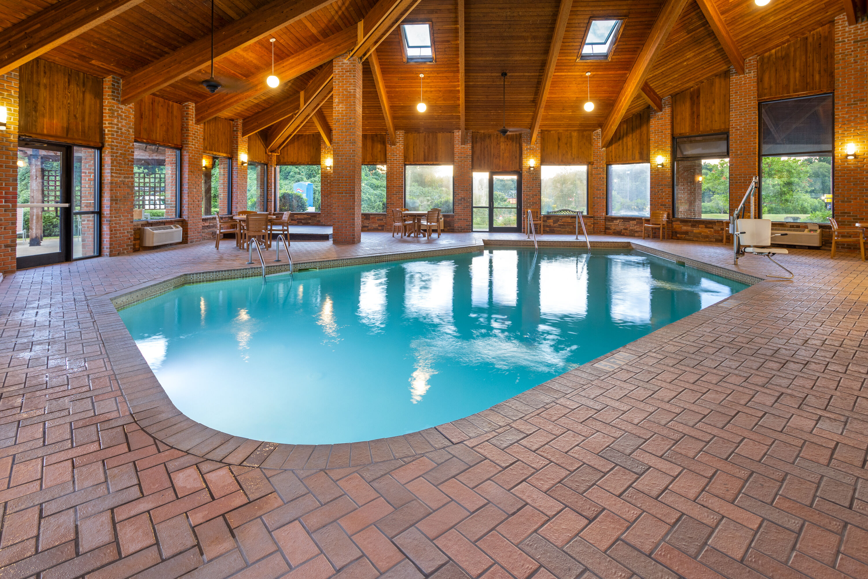 Indoor pool at the Baymont by Wyndham LaGrange in LaGrange, Georgia