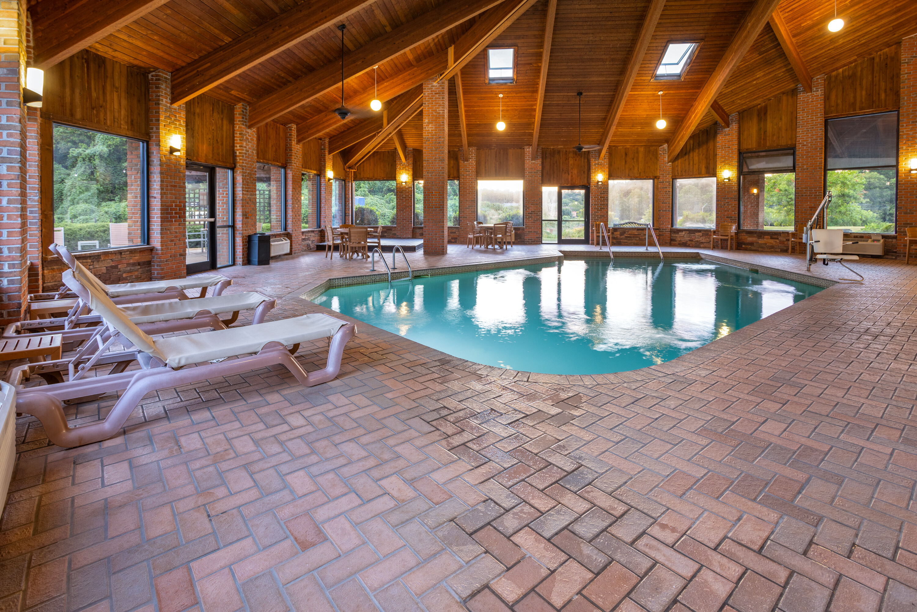 Indoor pool at the Baymont by Wyndham LaGrange in LaGrange, Georgia