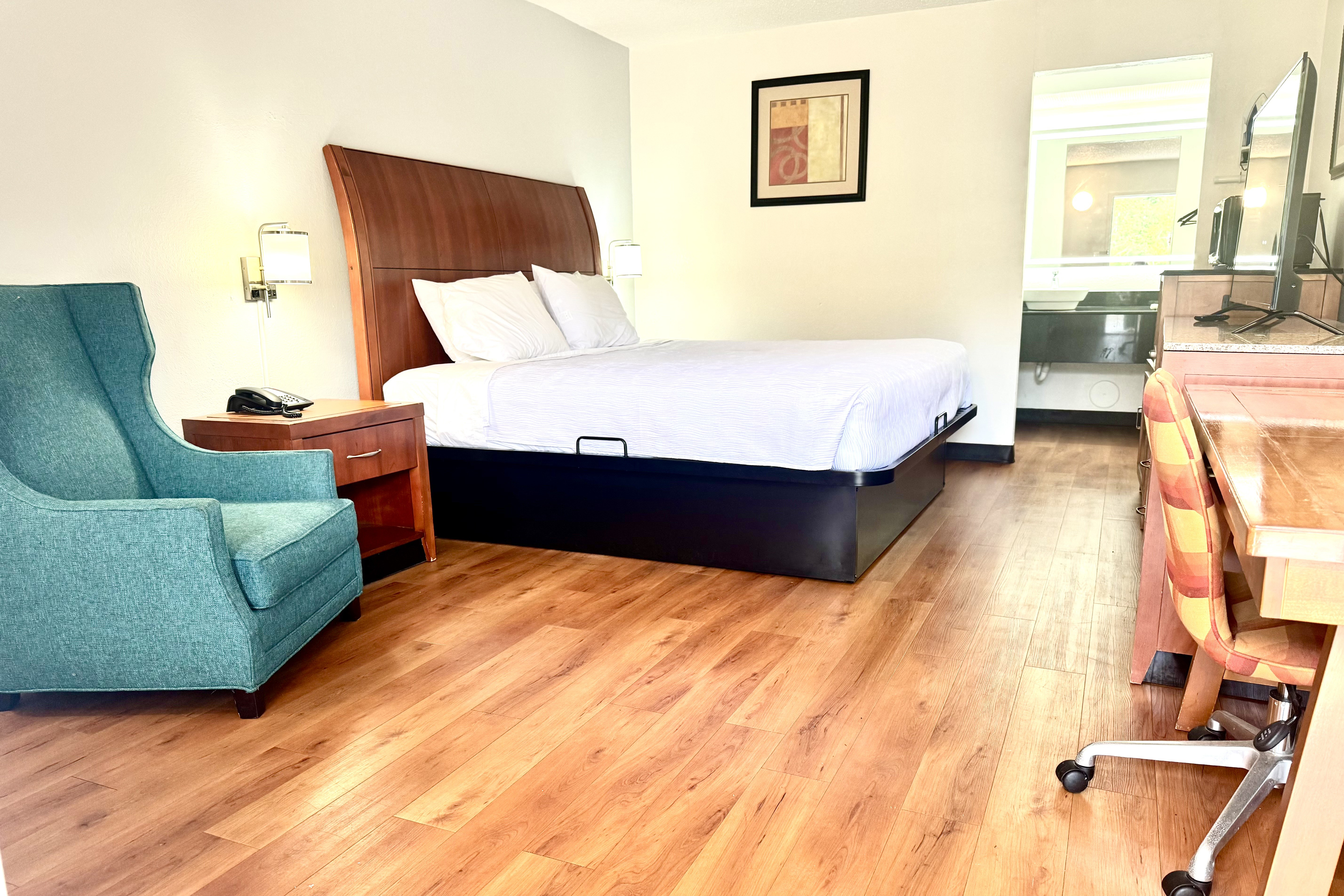 Guest room at the Baymont by Wyndham Metter in Metter, Georgia