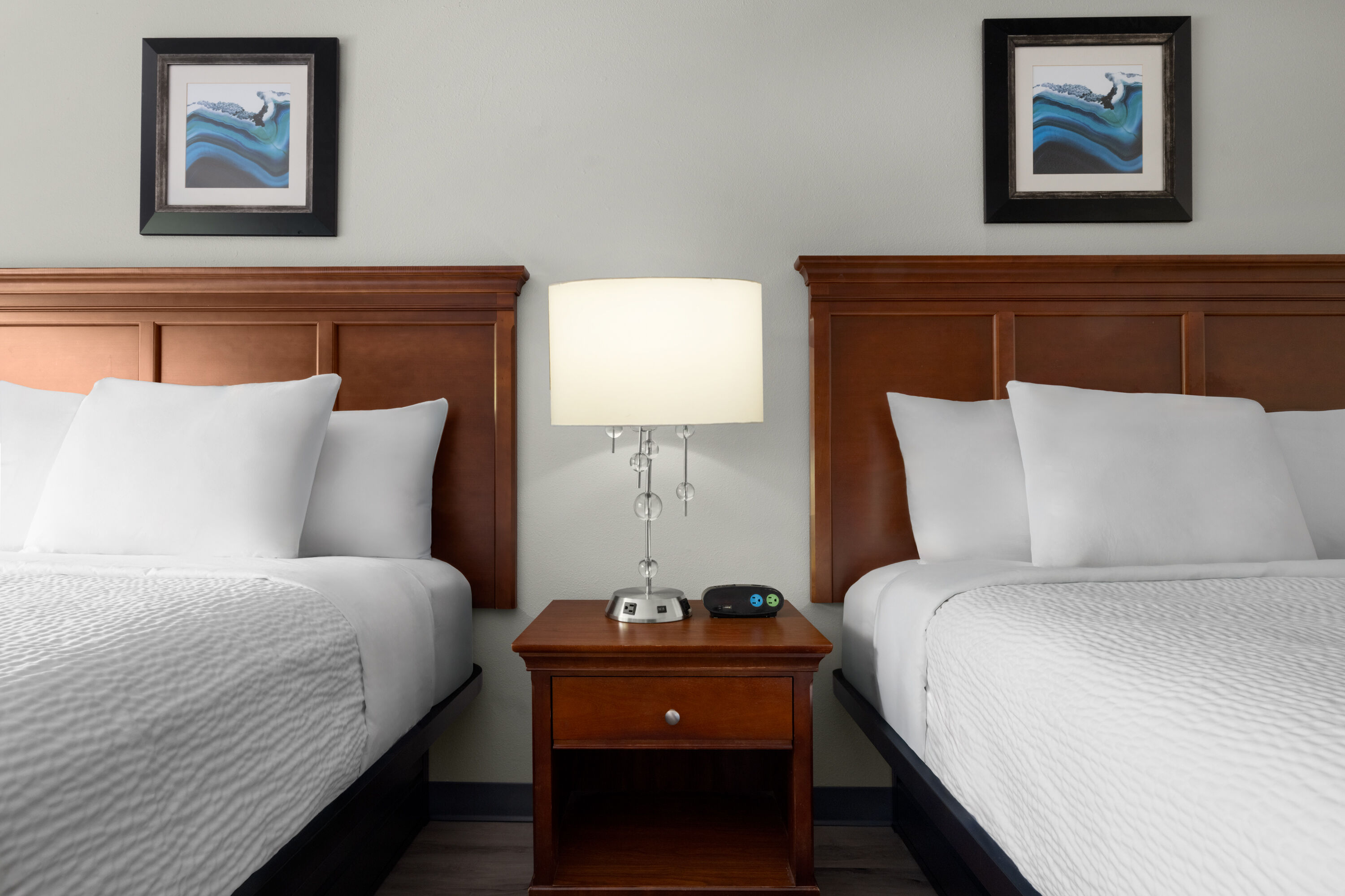 Guest room at the Baymont Inn & Suites by Wyndham Morrow/Atlanta I-75 South in Morrow, Georgia