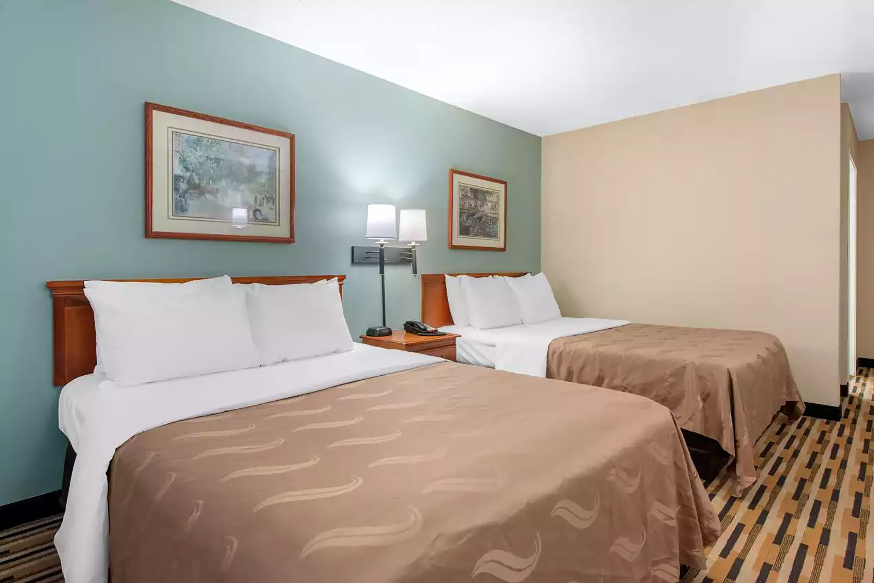 Guest room at the Baymont by Wyndham Port Wentworth in Port Wentworth, Georgia