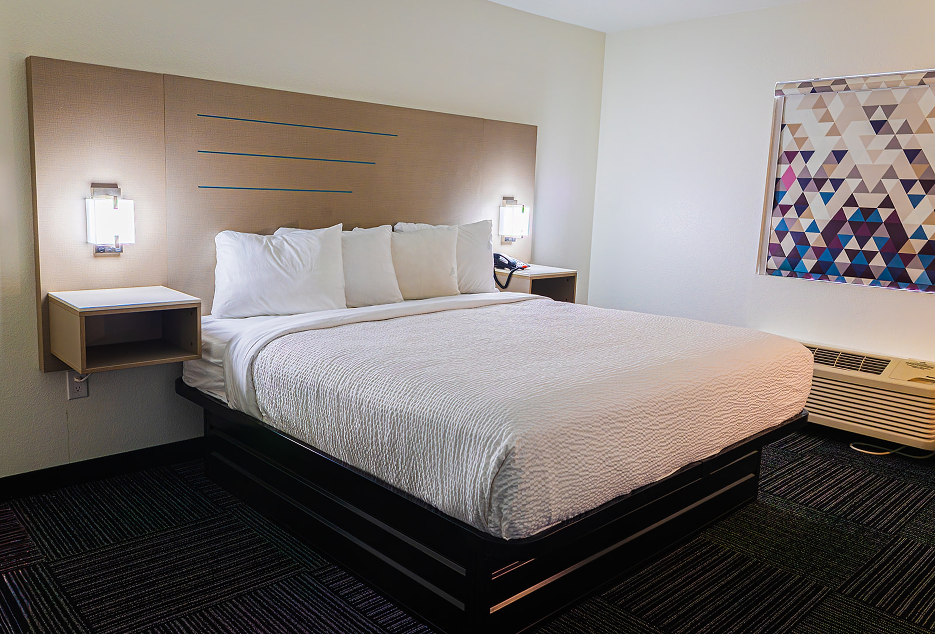 Guest room at the Baymont by Wyndham Port Wentworth in Port Wentworth, Georgia