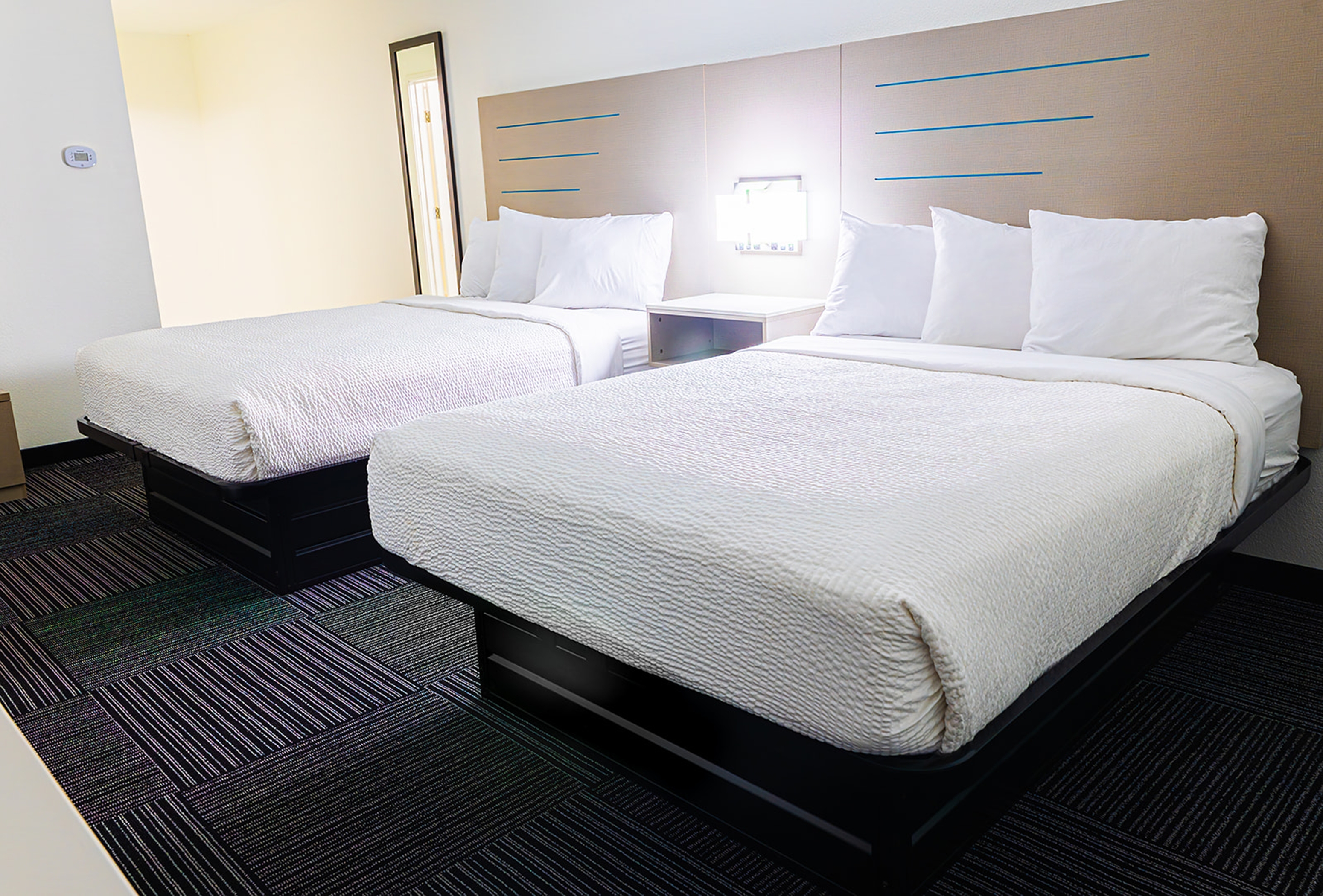 Guest room at the Baymont by Wyndham Port Wentworth in Port Wentworth, Georgia