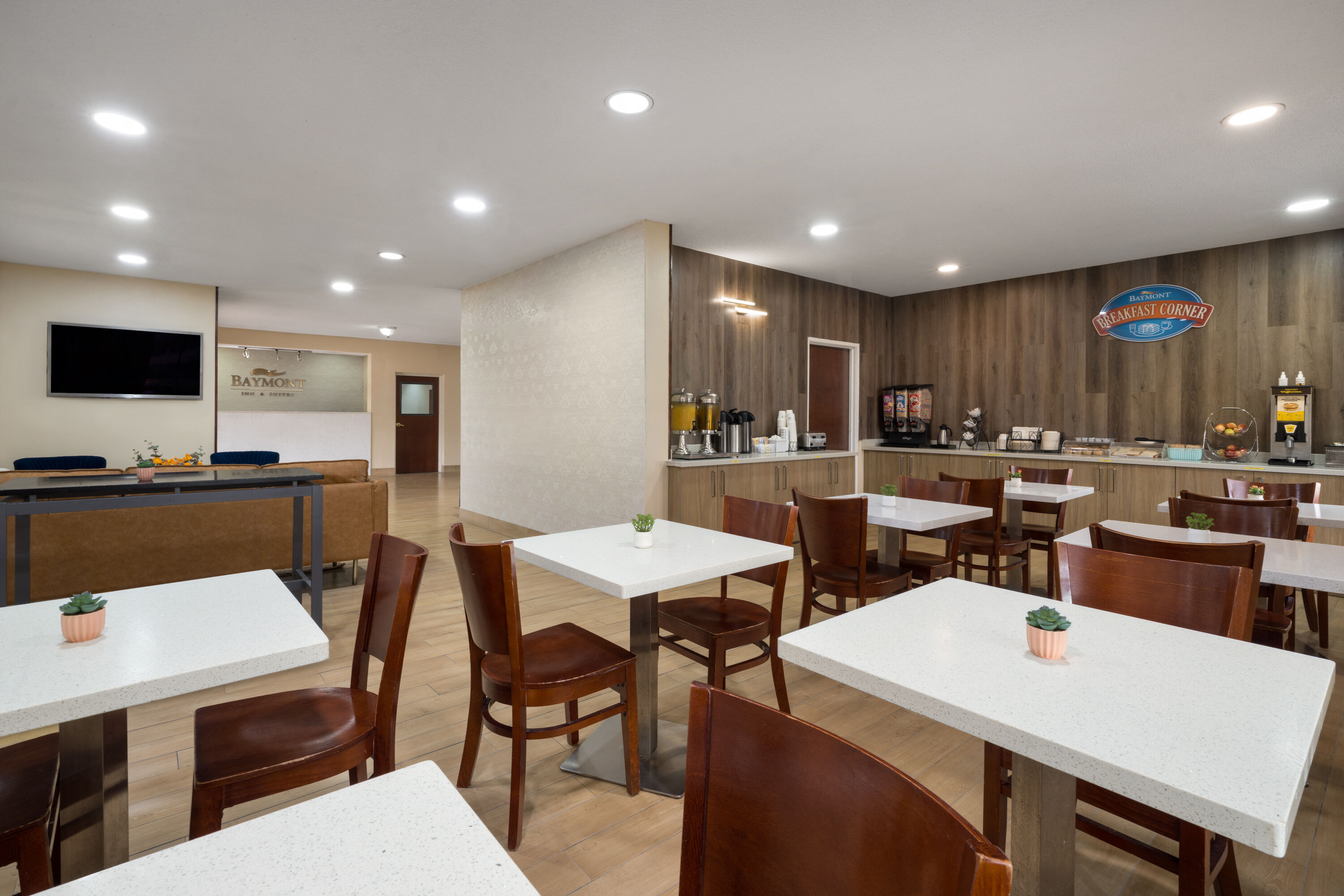 Free breakfast at Baymont by Wyndham Savannah/Garden City in Savannah, Georgia