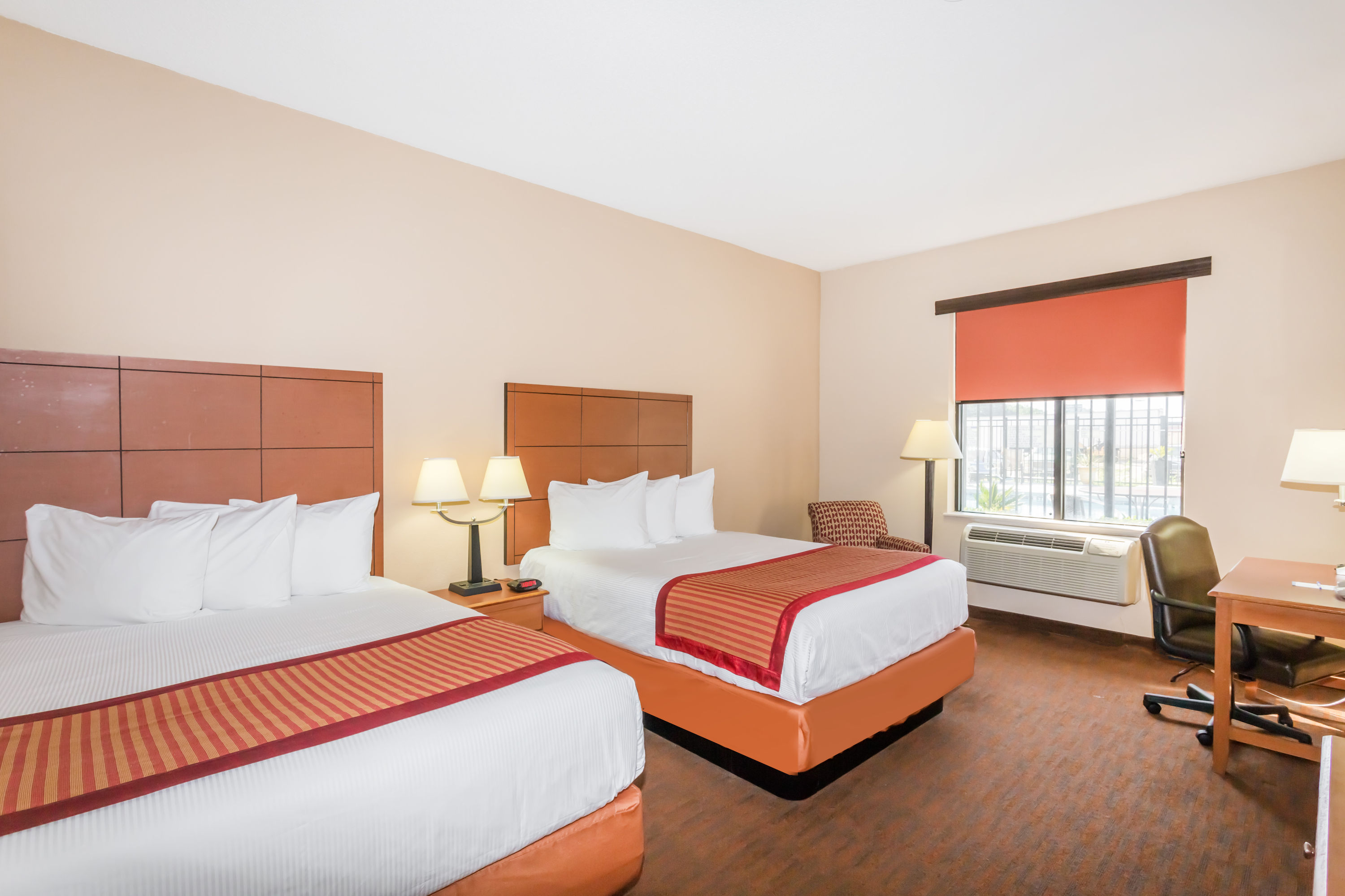 Guest room at the Baymont by Wyndham Savannah/Garden City in Savannah, Georgia