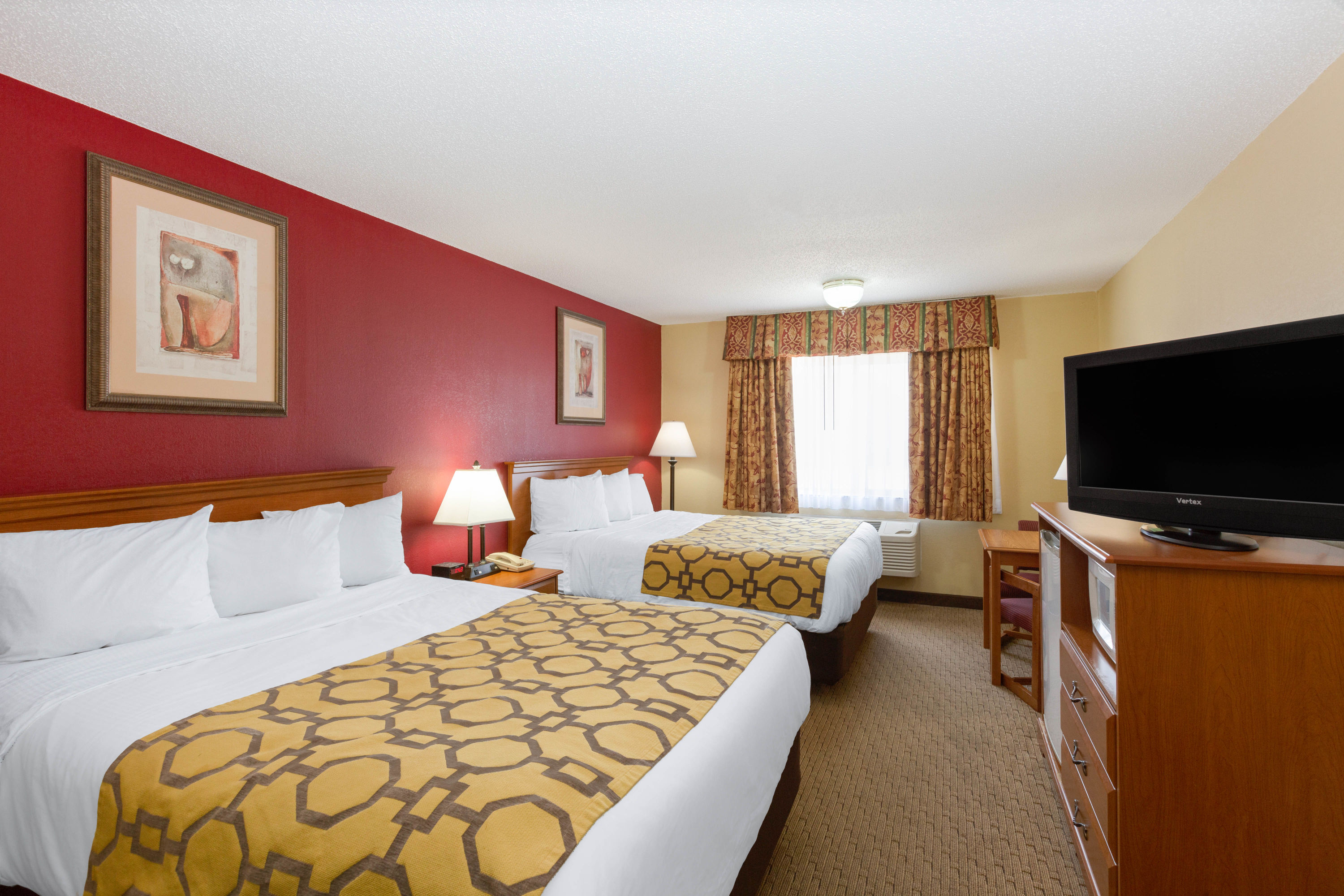 Guest room at the Baymont by Wyndham Fort Dodge in Fort Dodge, Iowa