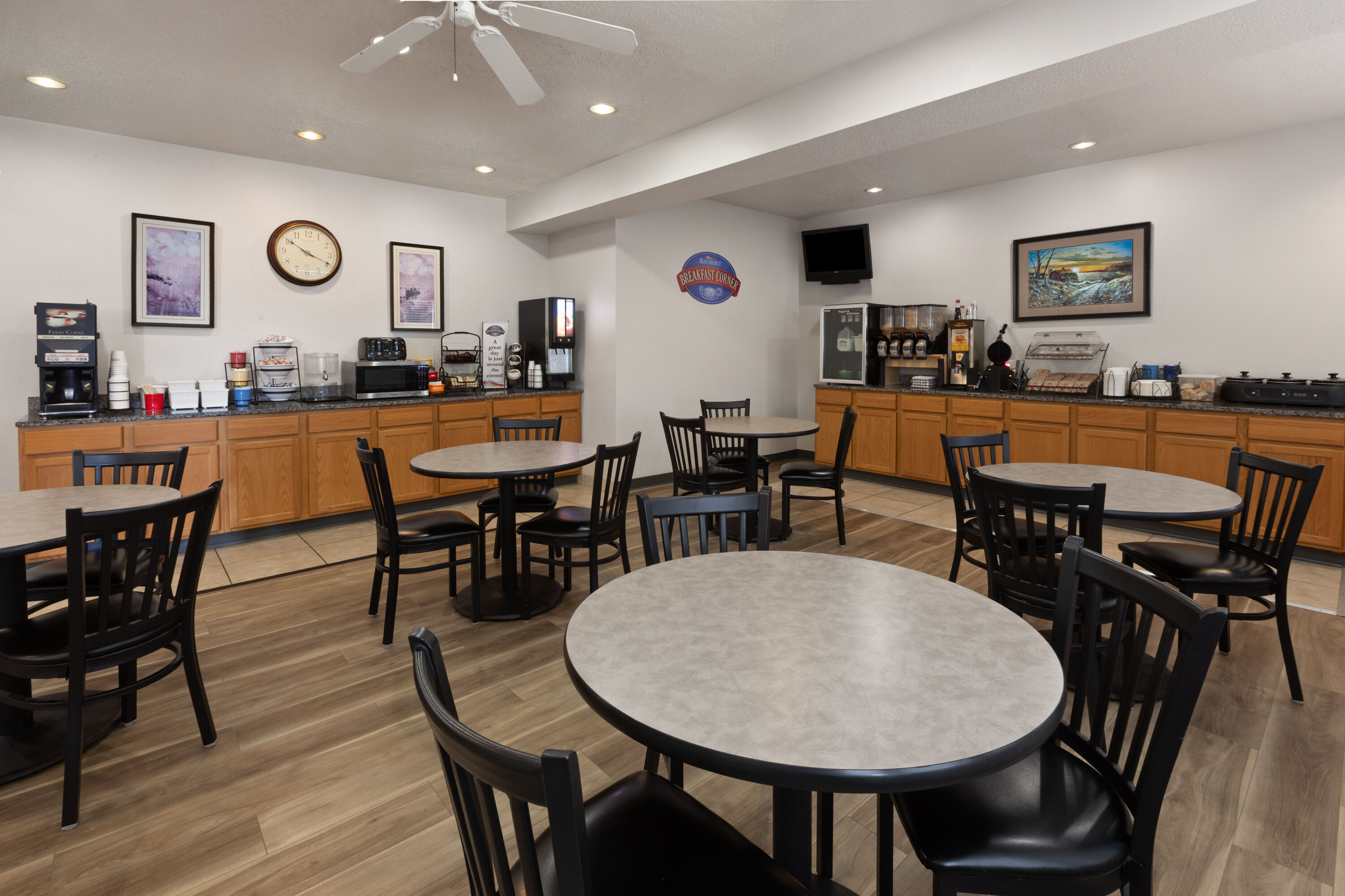 Free breakfast at Baymont by Wyndham Harlan in Harlan, Iowa