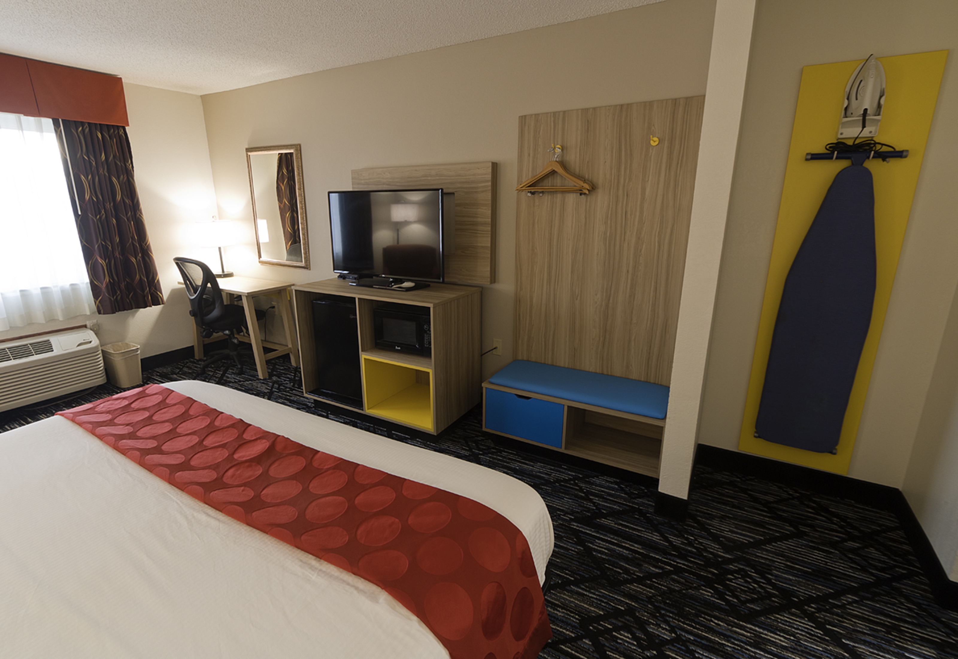 Guest room at the Baymont by Wyndham Decatur IL North in Decatur, Illinois