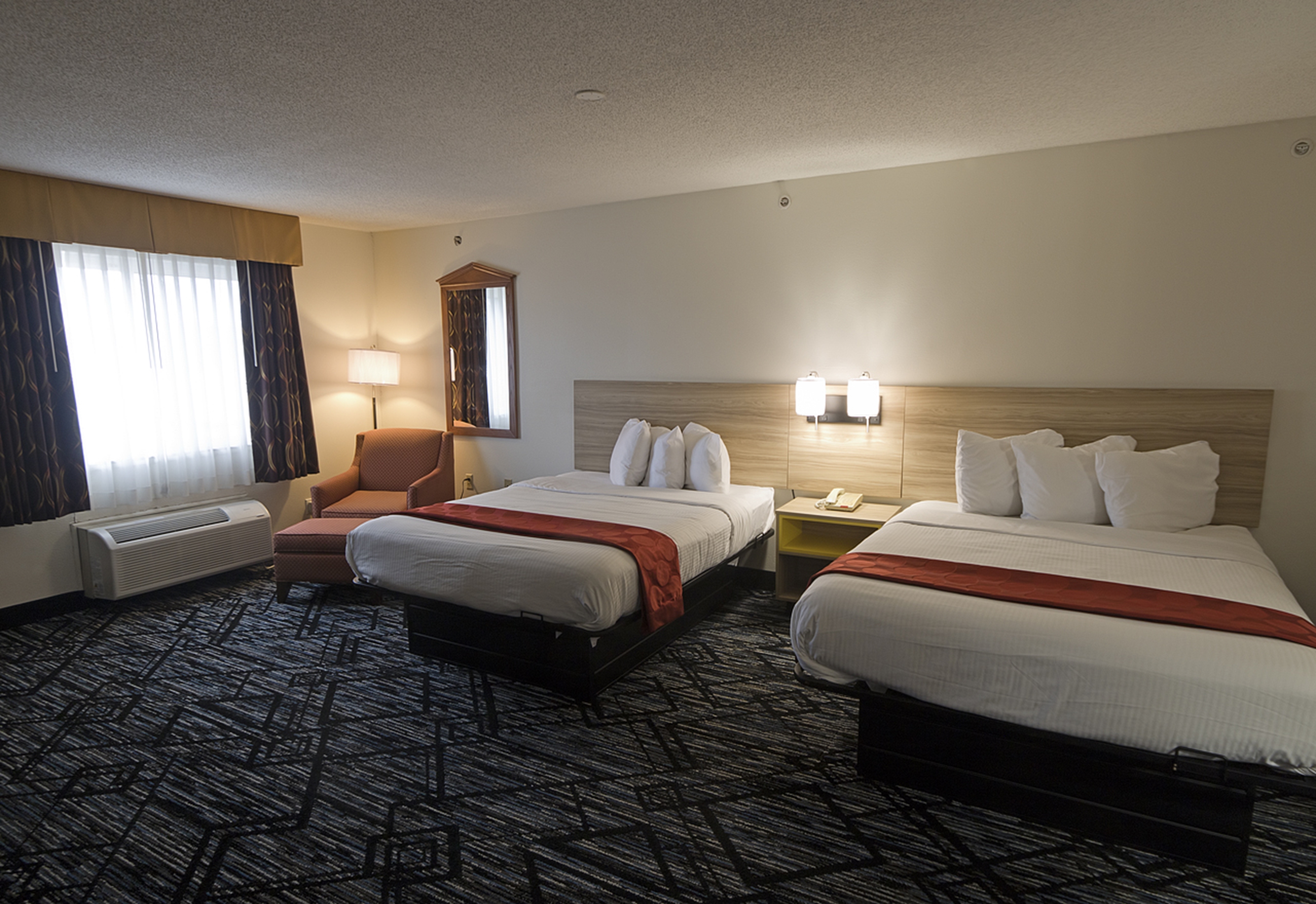 Guest room at the Baymont by Wyndham Decatur IL North in Decatur, Illinois