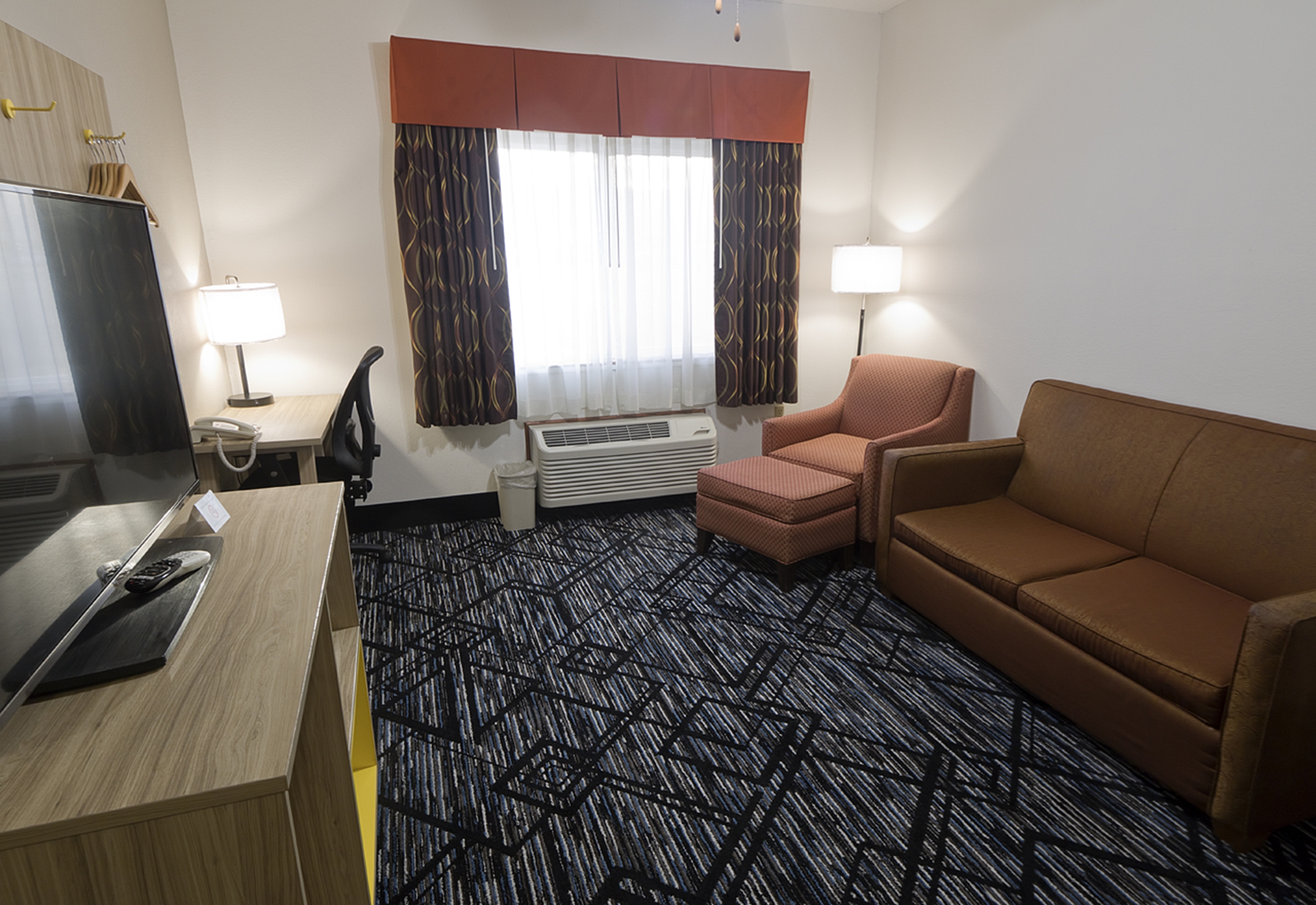 Guest room at the Baymont by Wyndham Decatur IL North in Decatur, Illinois