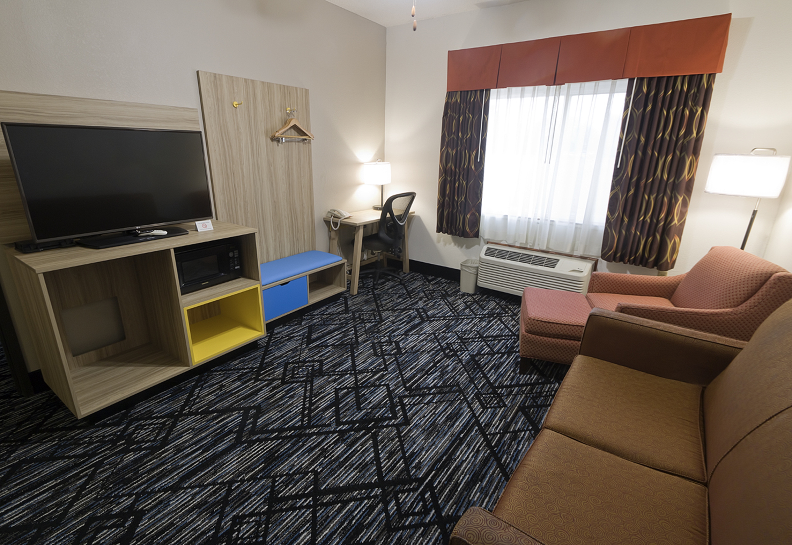 Guest room at the Baymont by Wyndham Decatur IL North in Decatur, Illinois