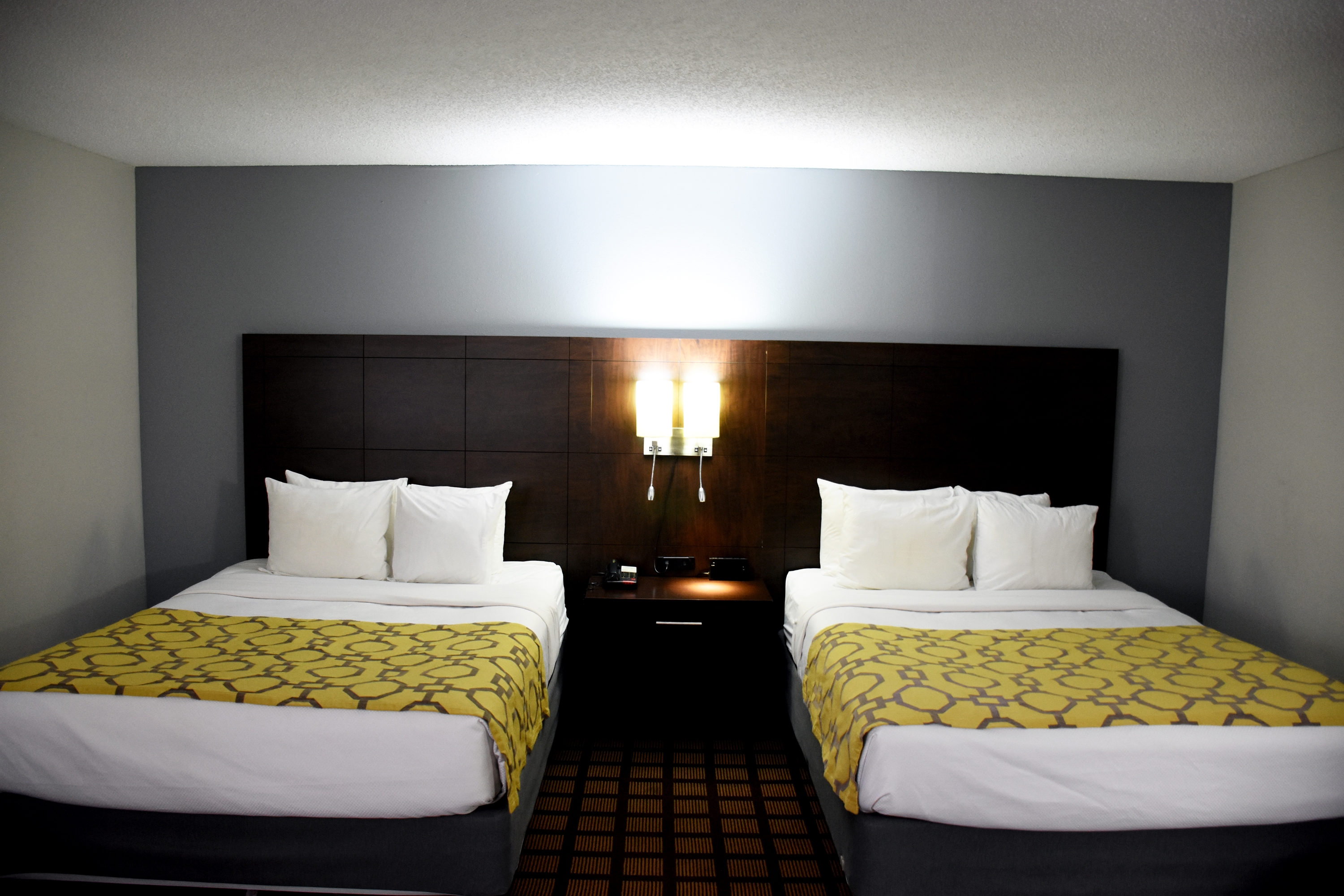 Guest room at the Baymont by Wyndham Morton in Morton, Illinois