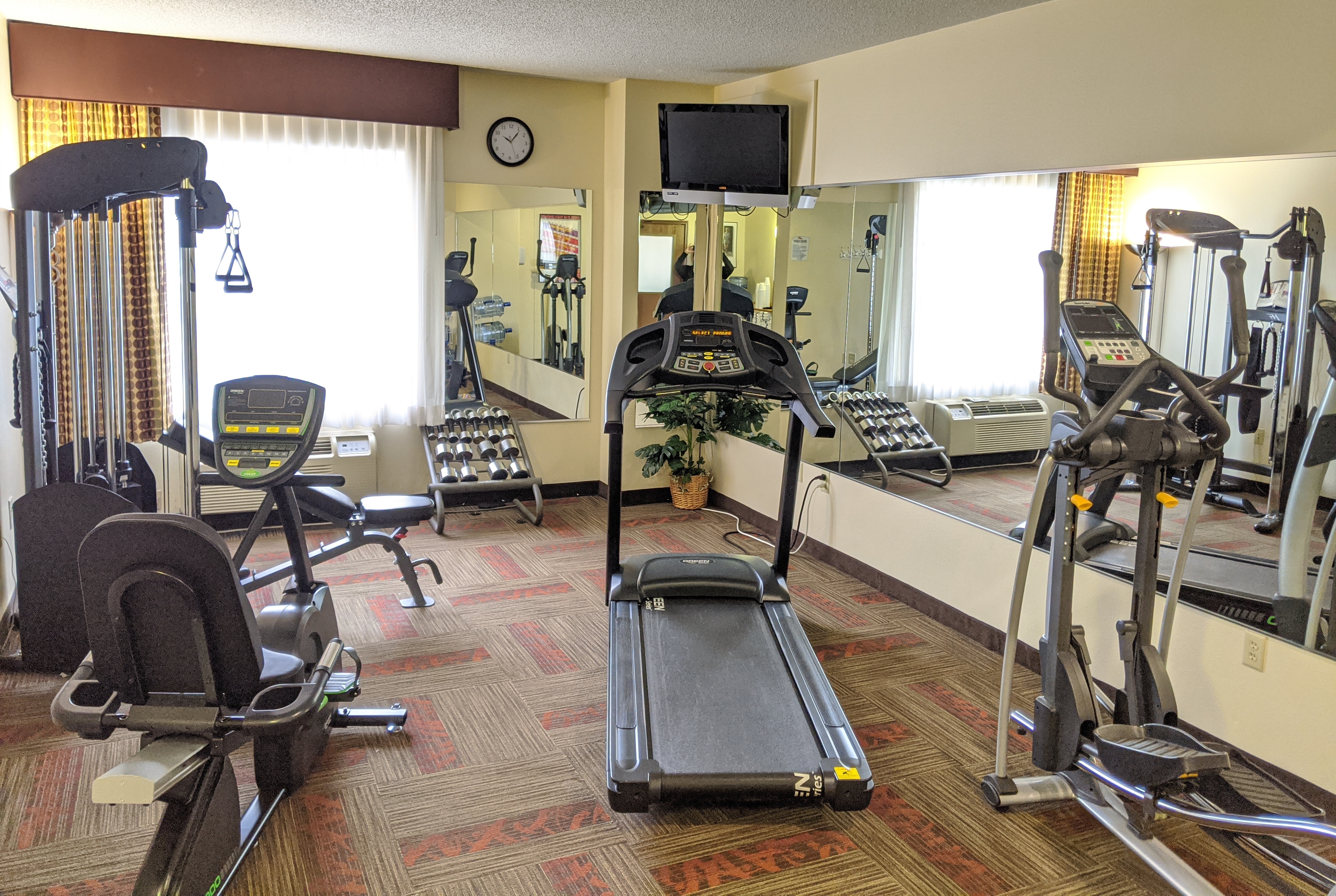 Fitness room at Baymont by Wyndham Rockford in Rockford, Illinois