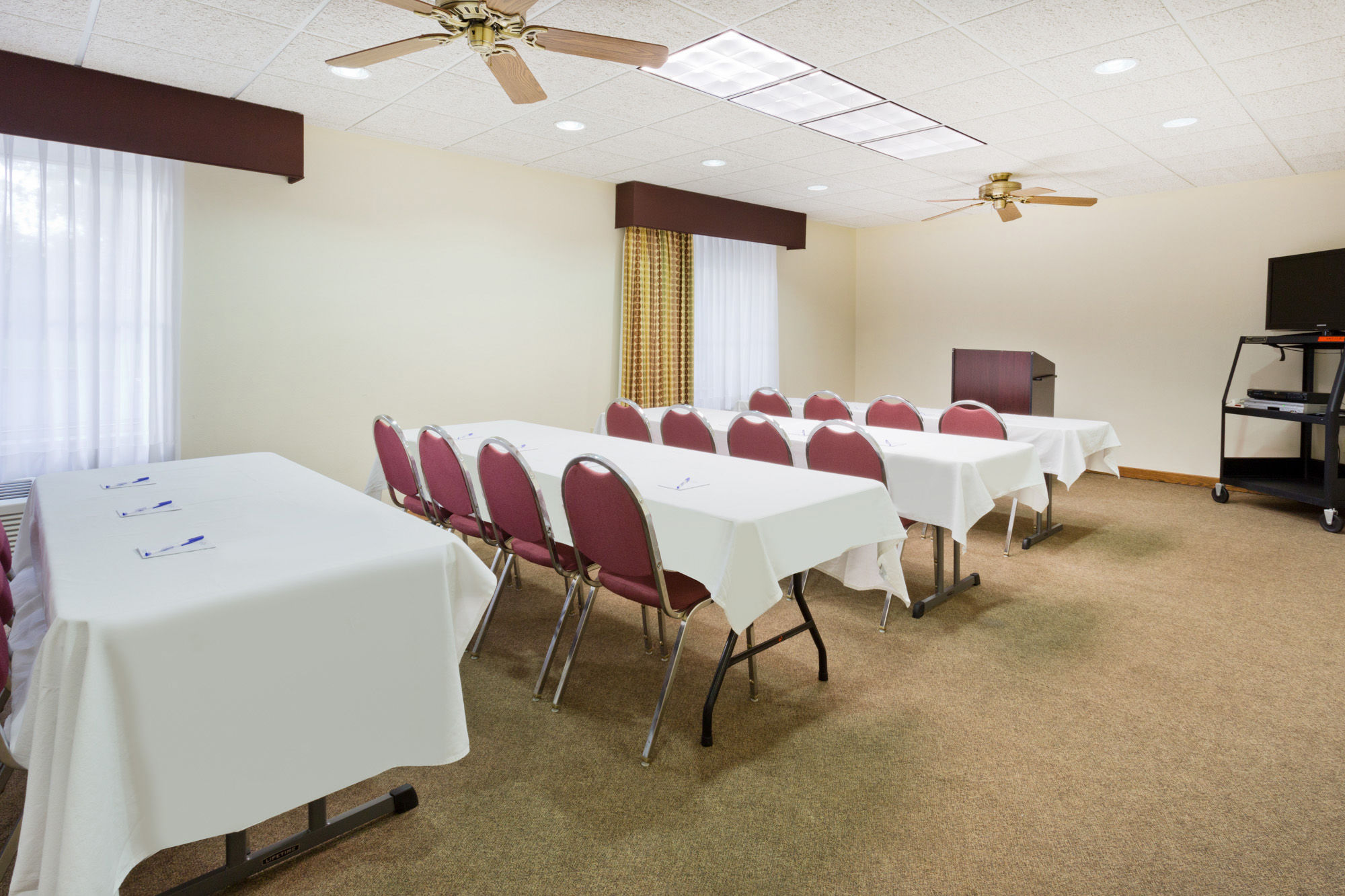 Meeting room at Baymont by Wyndham Rockford in Rockford, Illinois